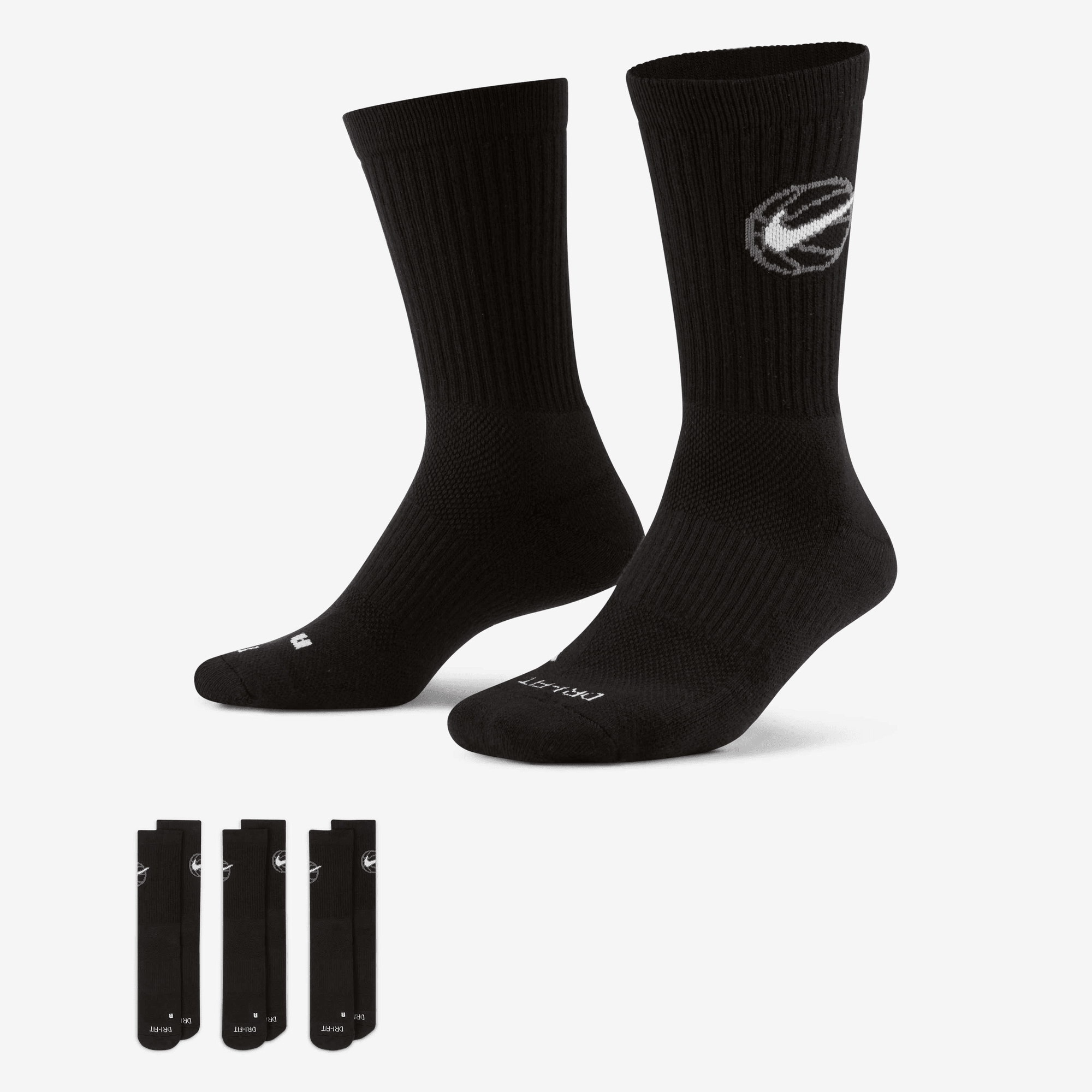 Чорапи Nike Everyday Crew Basketball Socks (3 Pairs) DA2123-010