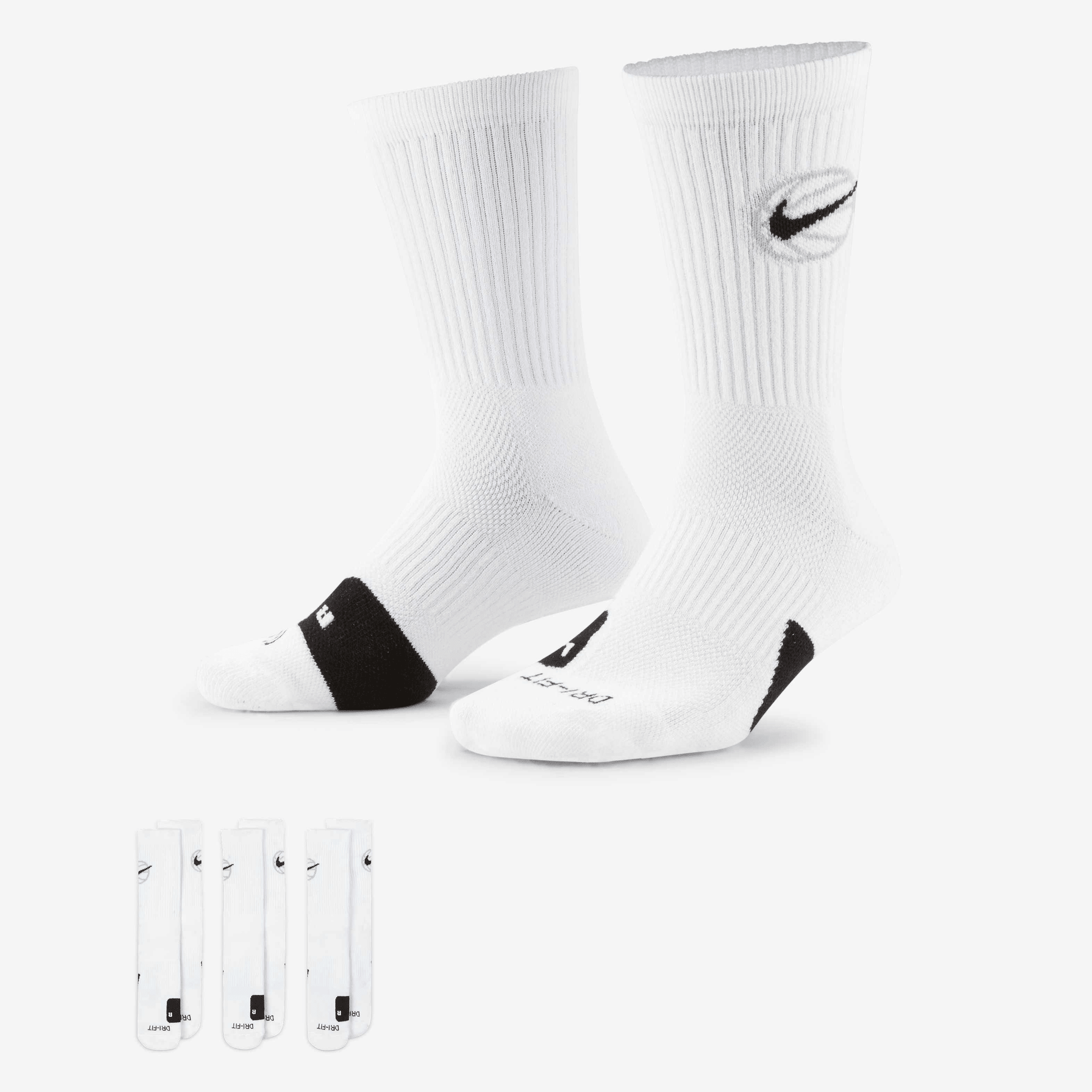 Чорапи Nike Everyday Crew Basketball Socks (3 Pairs) DA2123-100