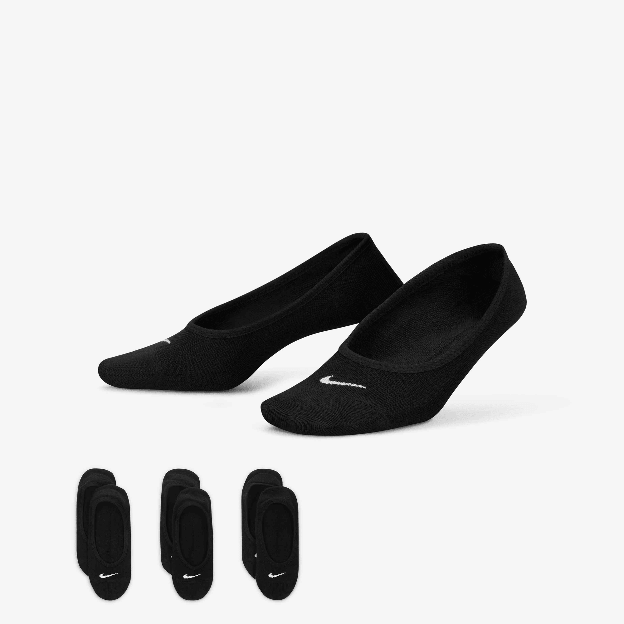 Унисекс чорапи Nike Everyday Lightweight Training Footie Socks 3 Pairs - SX4863-010