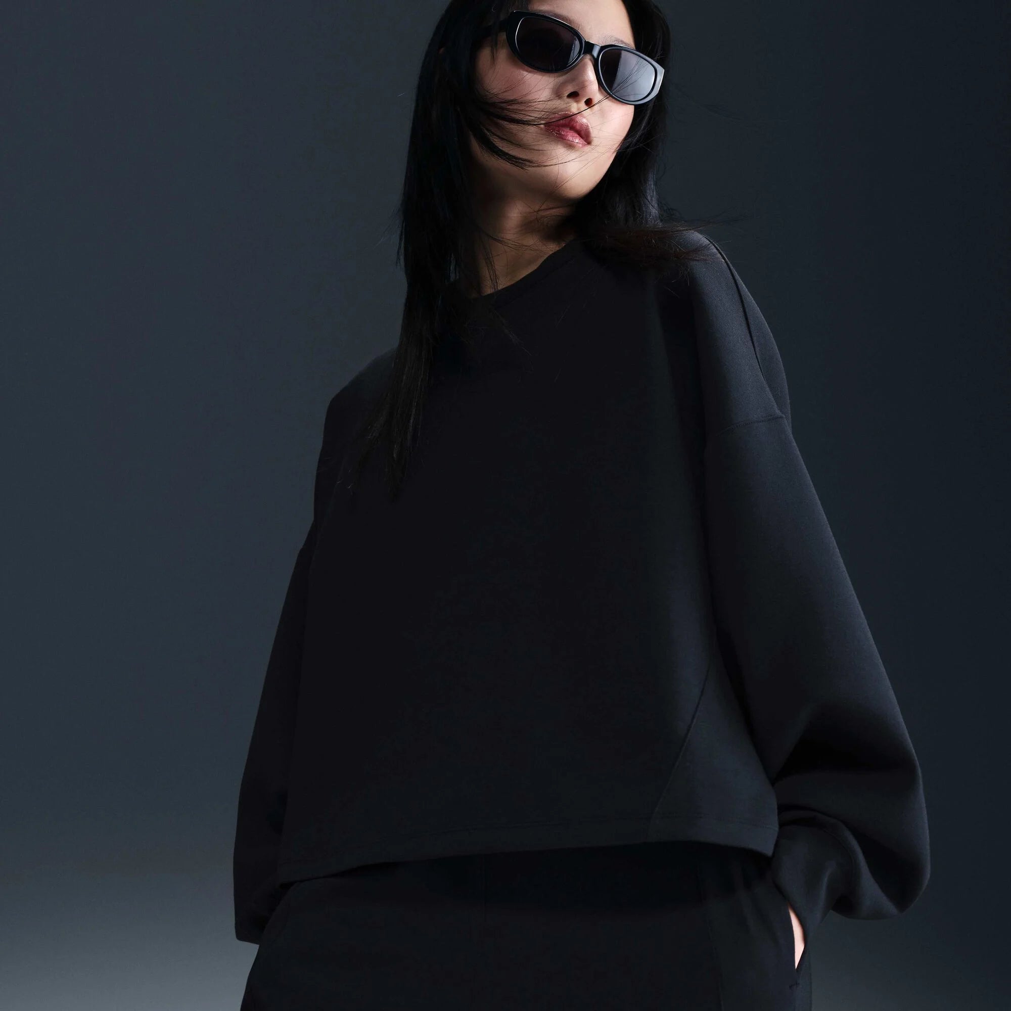 Дамска блуза Nike 24.7 ImpossiblySoft Oversized Top - Airhouse