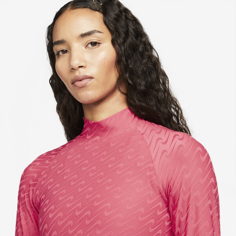 Дамска блуза Nike Sportswear Icon Clash Mock Long Sleeve Top - DD5098-622 детайл отпред