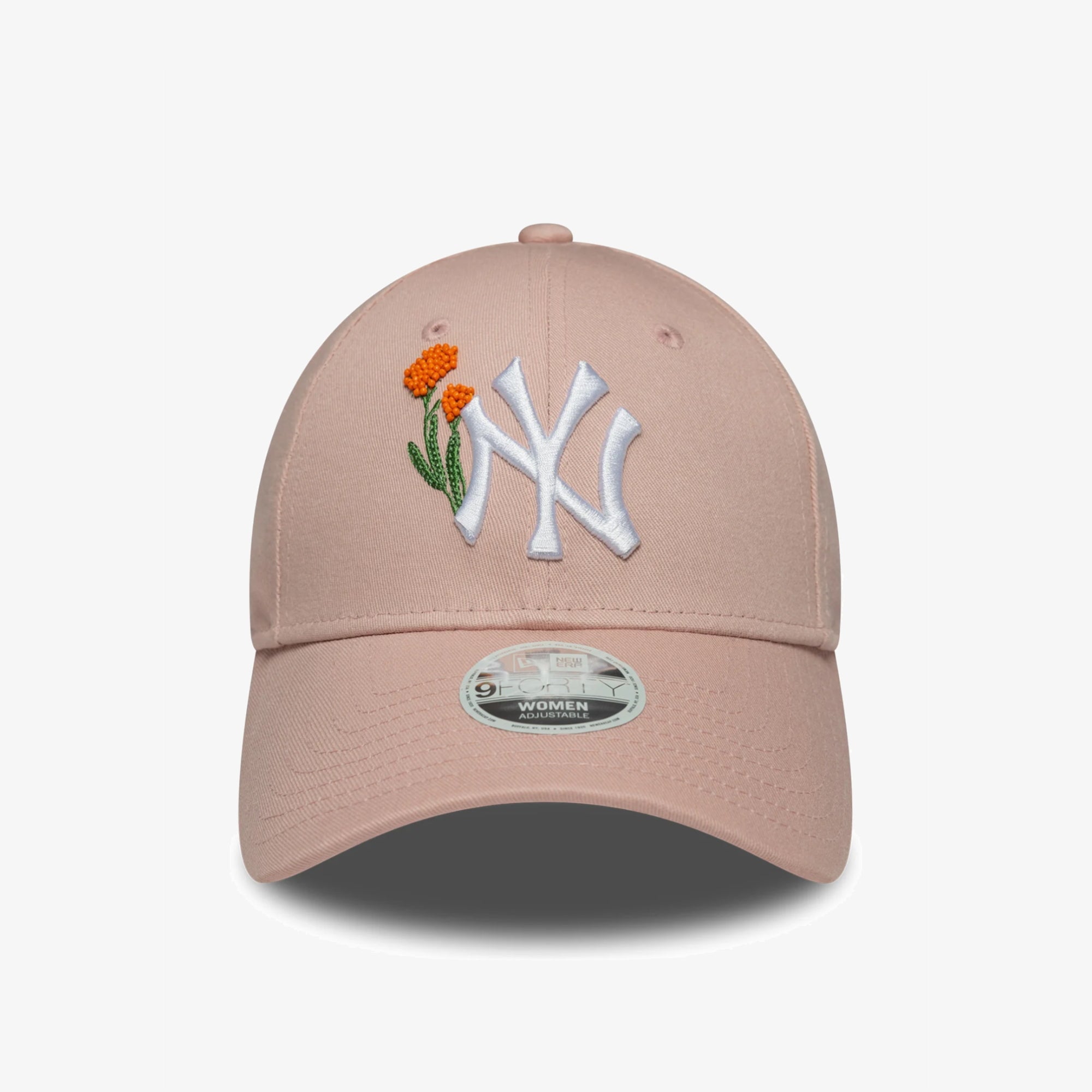 Дамска шапка New Era WMNS BEADED 9FORTY - 60667503 отпред