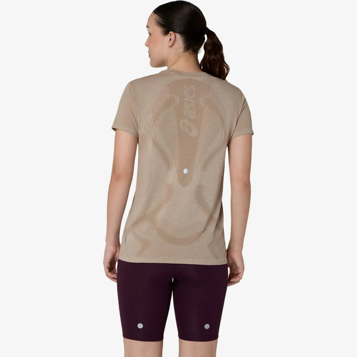 Дамска тениска Asics Road Seamless Top - 2012D292-200 отзад