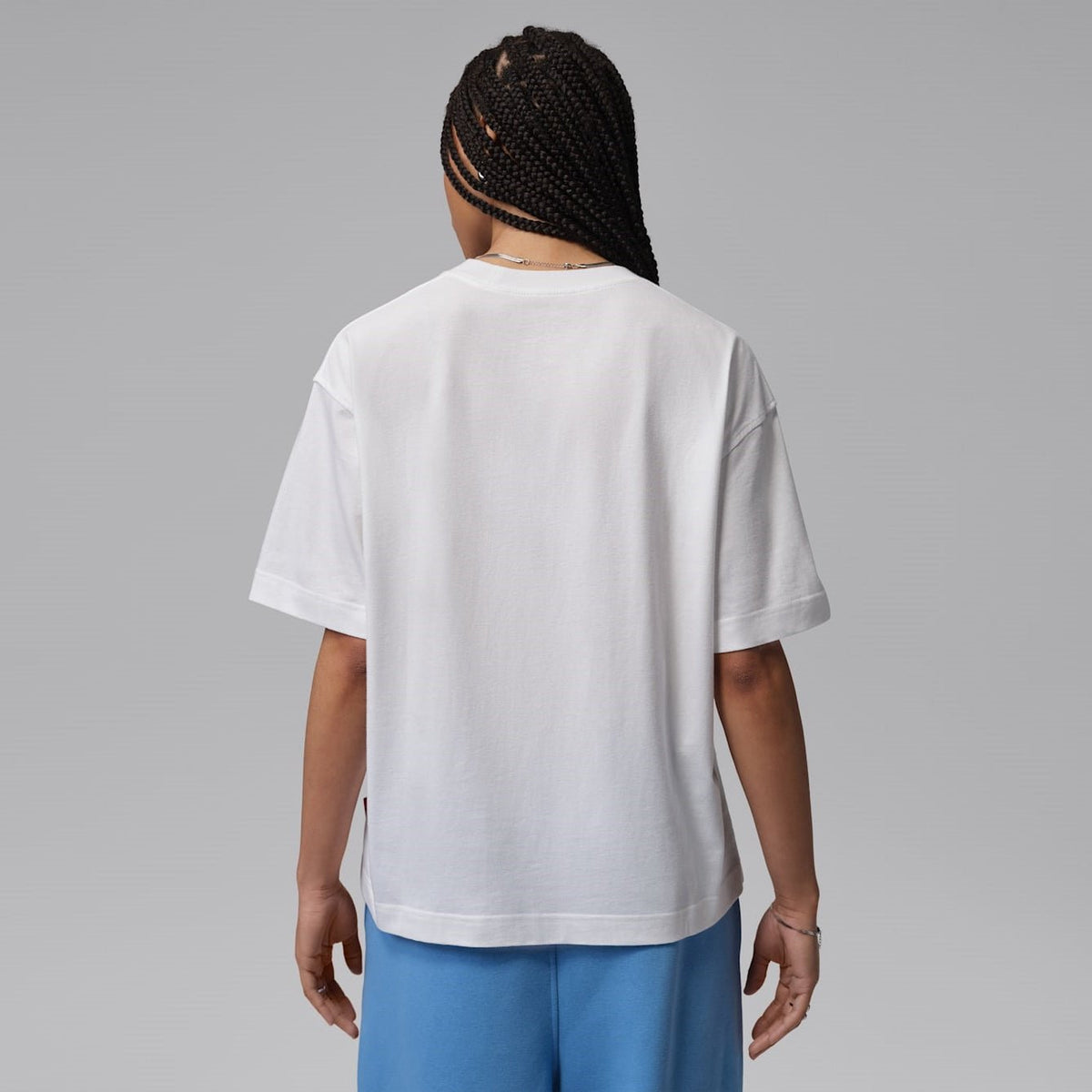Дамска тениска Jordan Essentials Girlfriend T-Shirt - IM7154-100 отзад
