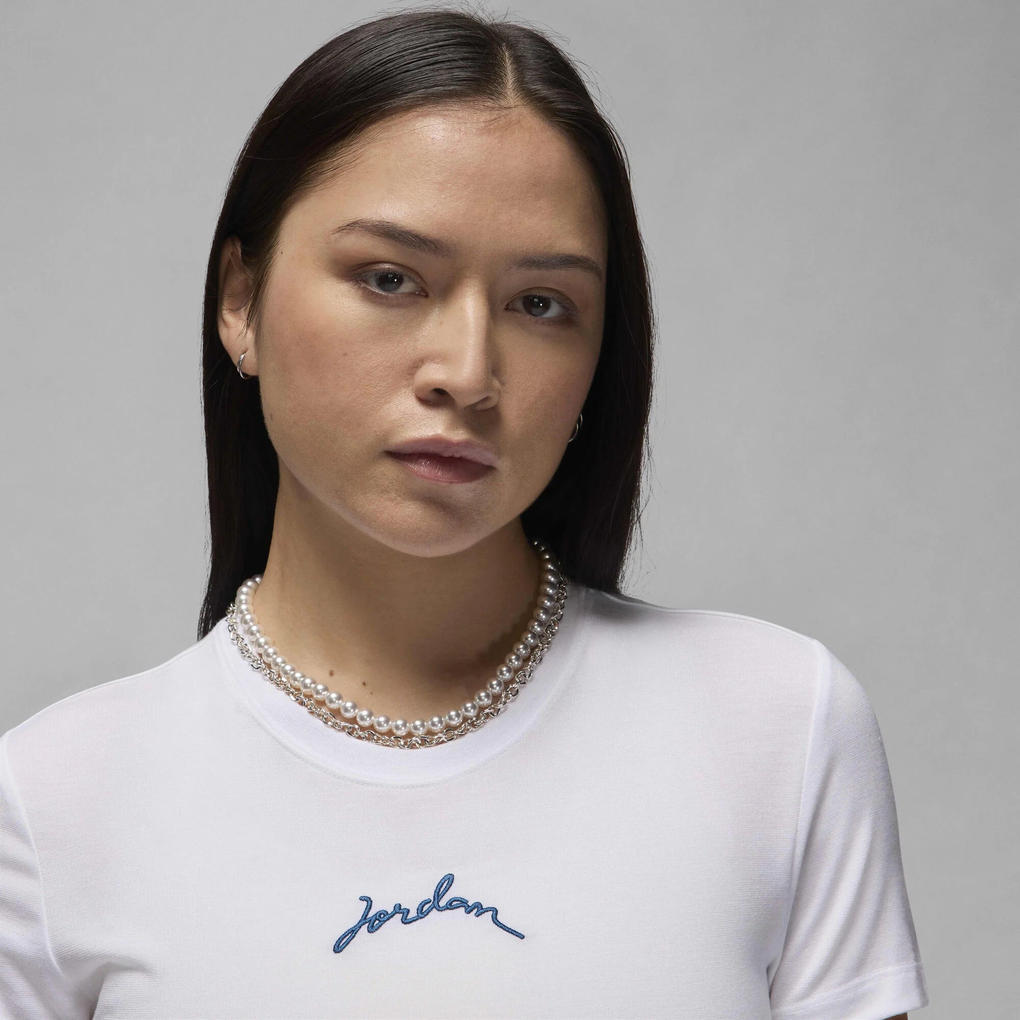 Дамска тениска Jordan Slim Cropped T-Shirt - Airhouse