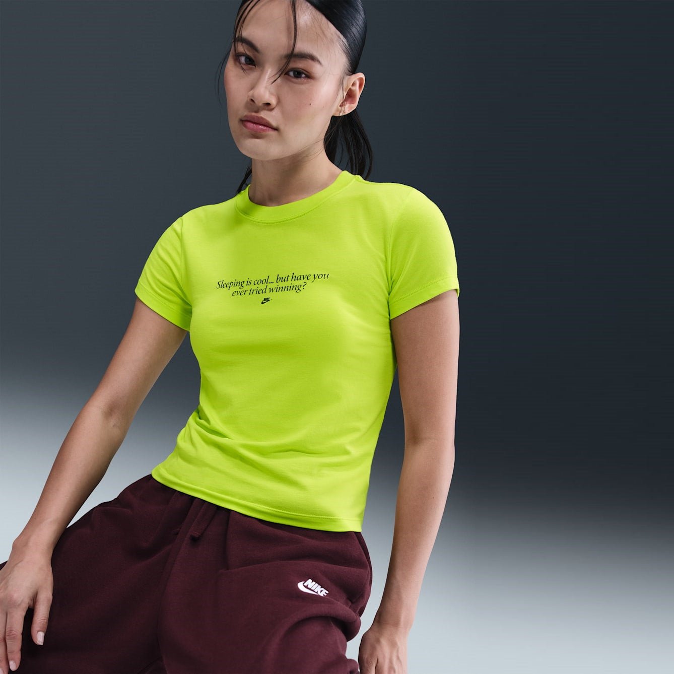 Дамска тениска Nike Chill Knit Slim T-Shirt - Airhouse