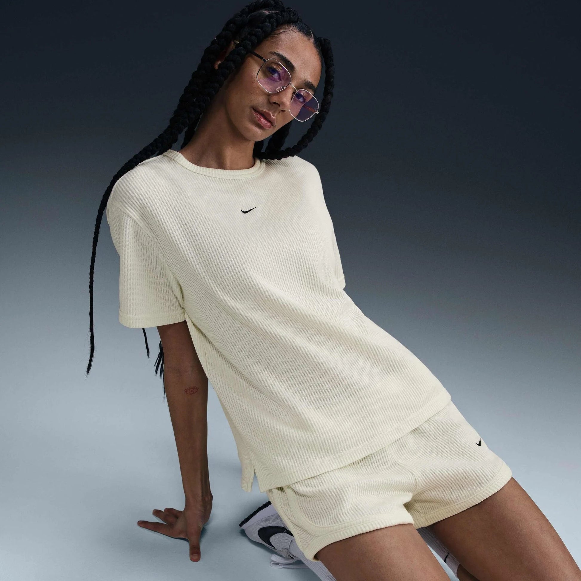 Дамска тениска Nike Chill Waffle Top - Airhouse