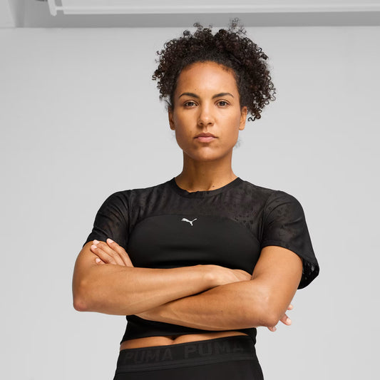 Дамска тениска Puma Lace Crop Top - Airhouse