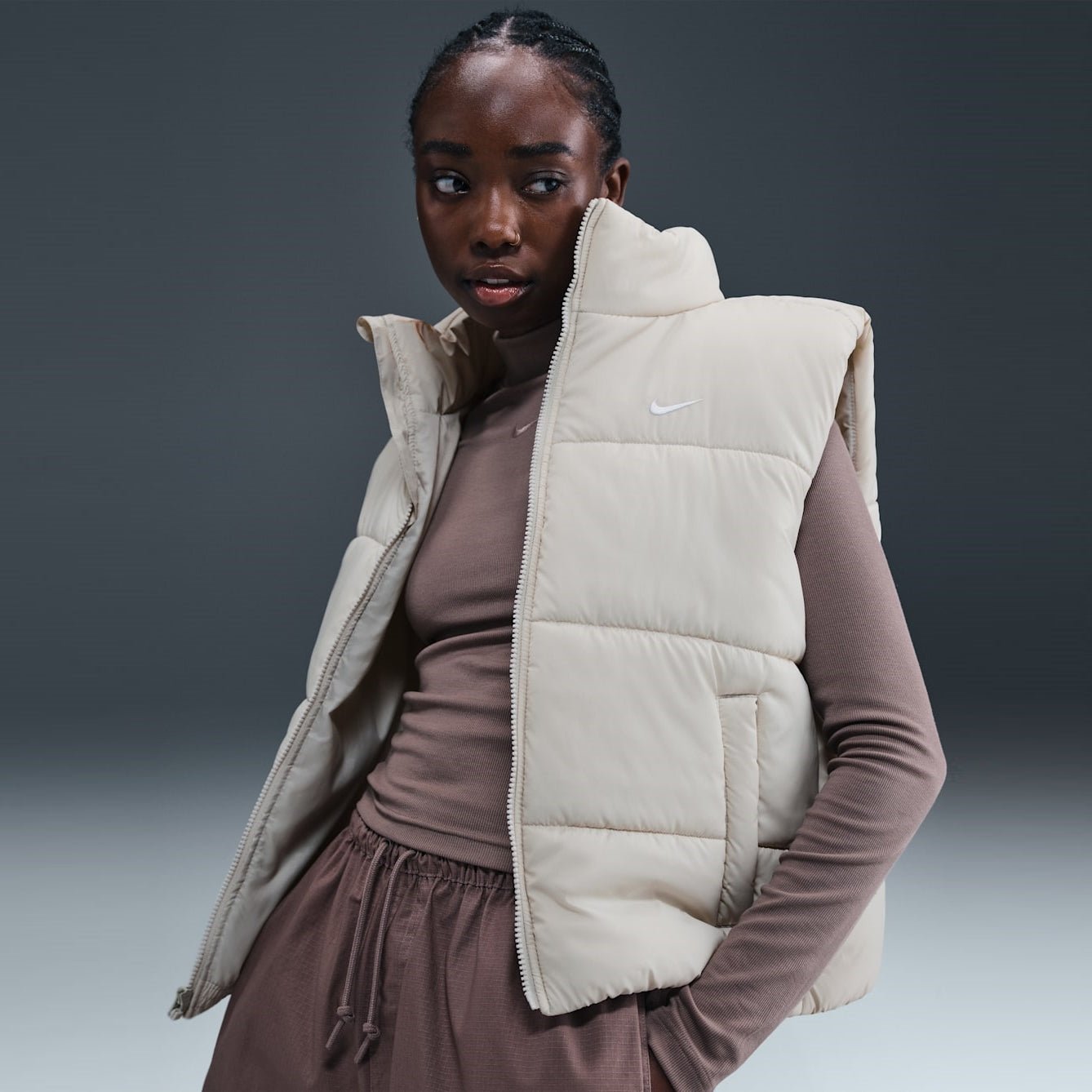 Дамски елек Nike Classic Puffer Gilet - Airhouse