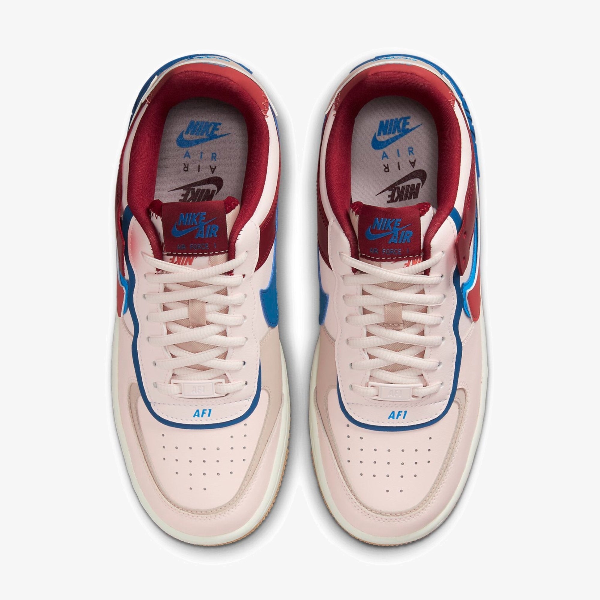 Дамски кецове Nike Air Force 1 Shadow - CI0919-601 отгоре