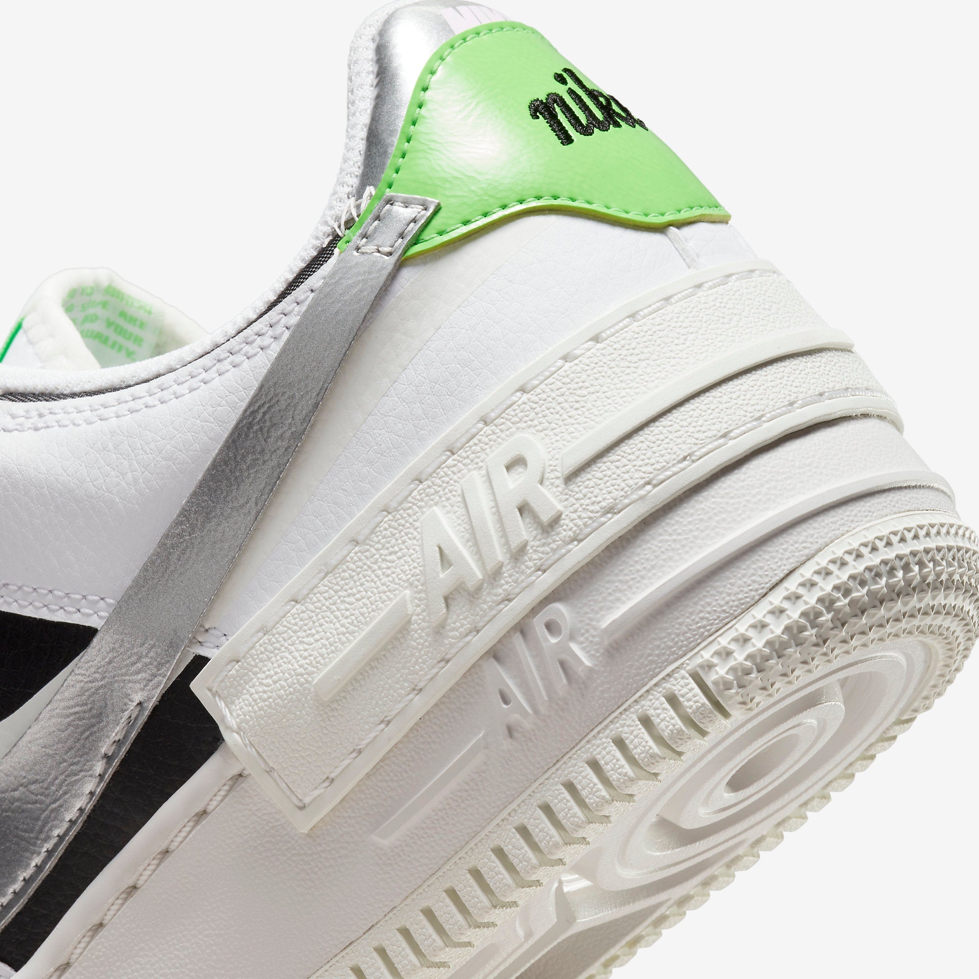 Дамски кецове Nike Air Force 1 Shadow - DN8006-100 детайл отзад