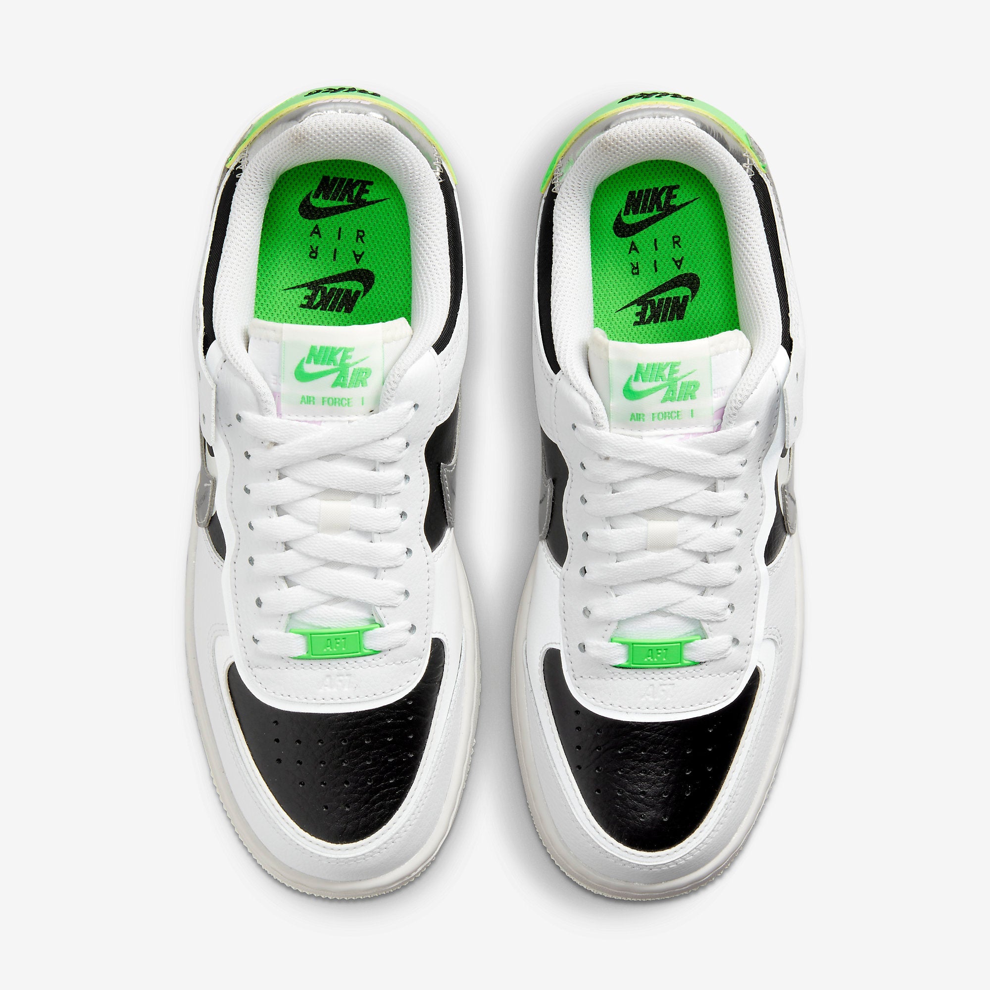 Дамски кецове Nike Air Force 1 Shadow - DN8006-100 отгоре