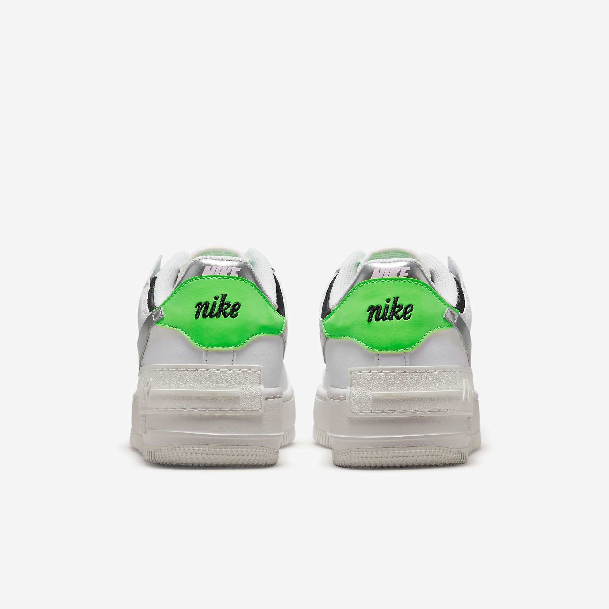 Дамски кецове Nike Air Force 1 Shadow - DN8006-100 отзад
