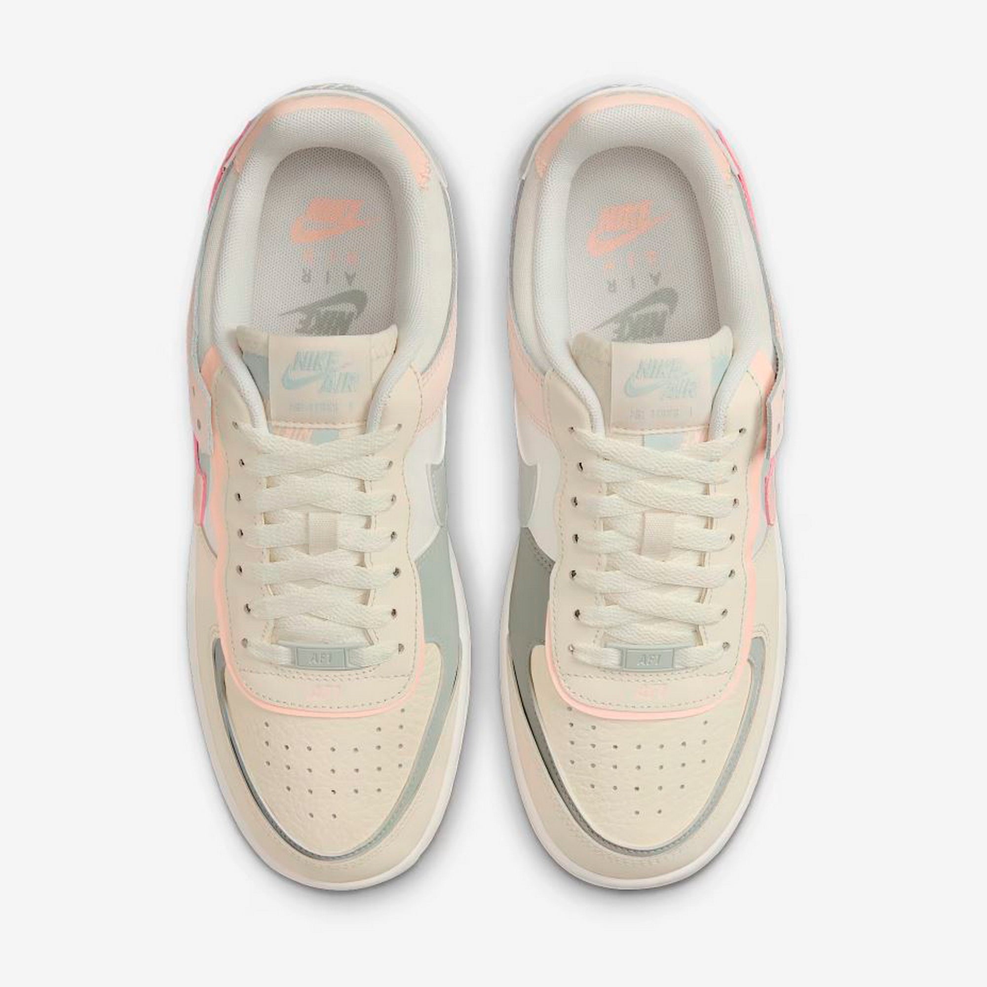 Дамски кецове Nike Air Force 1 Shadow - DZ1847-105 отгоре