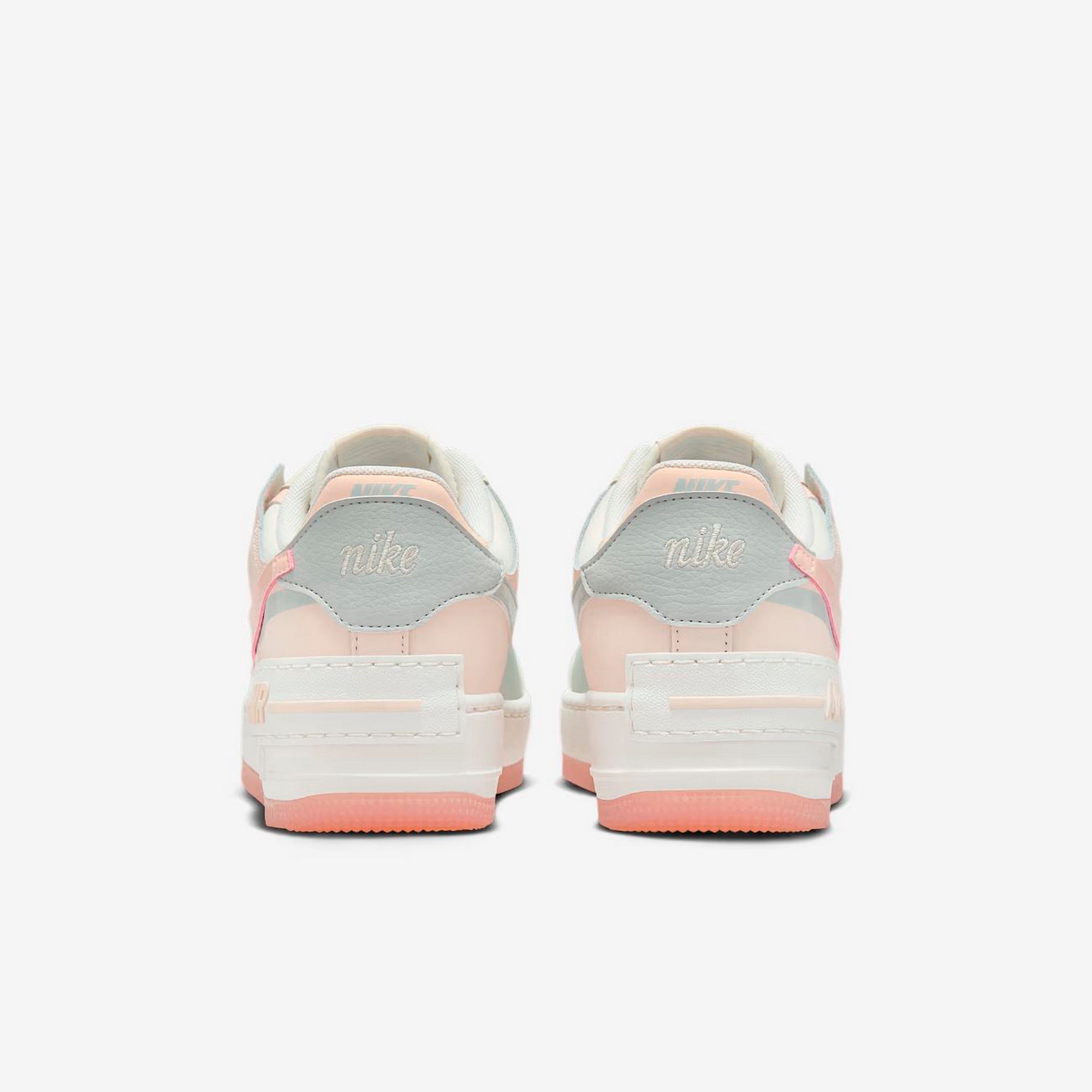 Дамски кецове Nike Air Force 1 Shadow - DZ1847-105 отзад