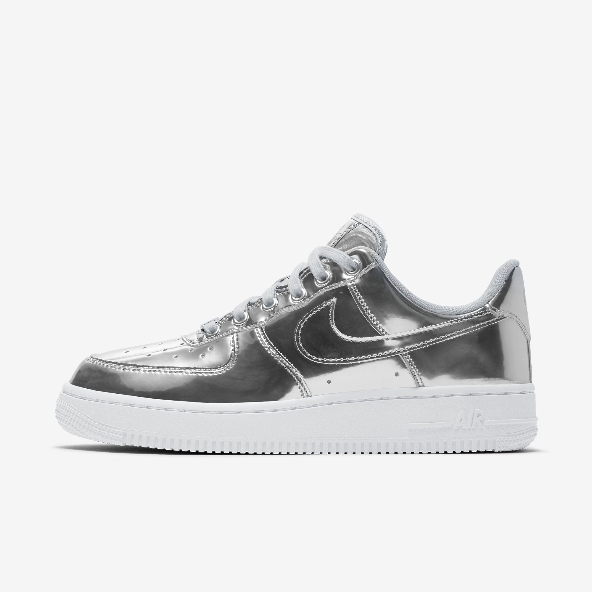 Дамски кецове Nike Air Force 1 SP Liquid Metal - CQ6566-001