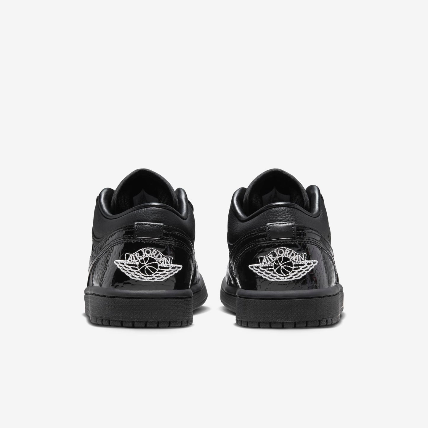 Дамски кецове Air Jordan 1 Low SE "Black Patent" - Airhouse