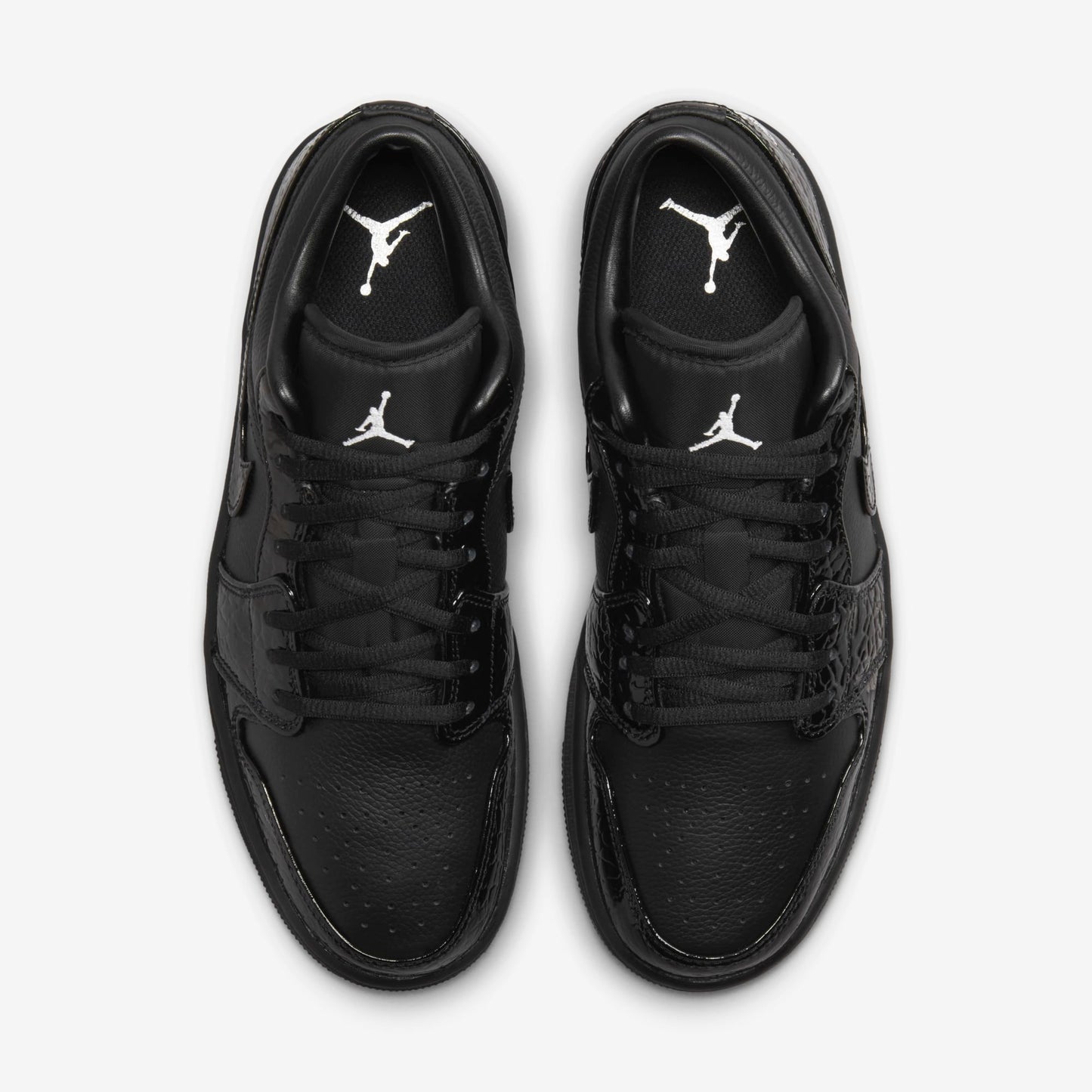 Дамски кецове Air Jordan 1 Low SE "Black Patent" - Airhouse