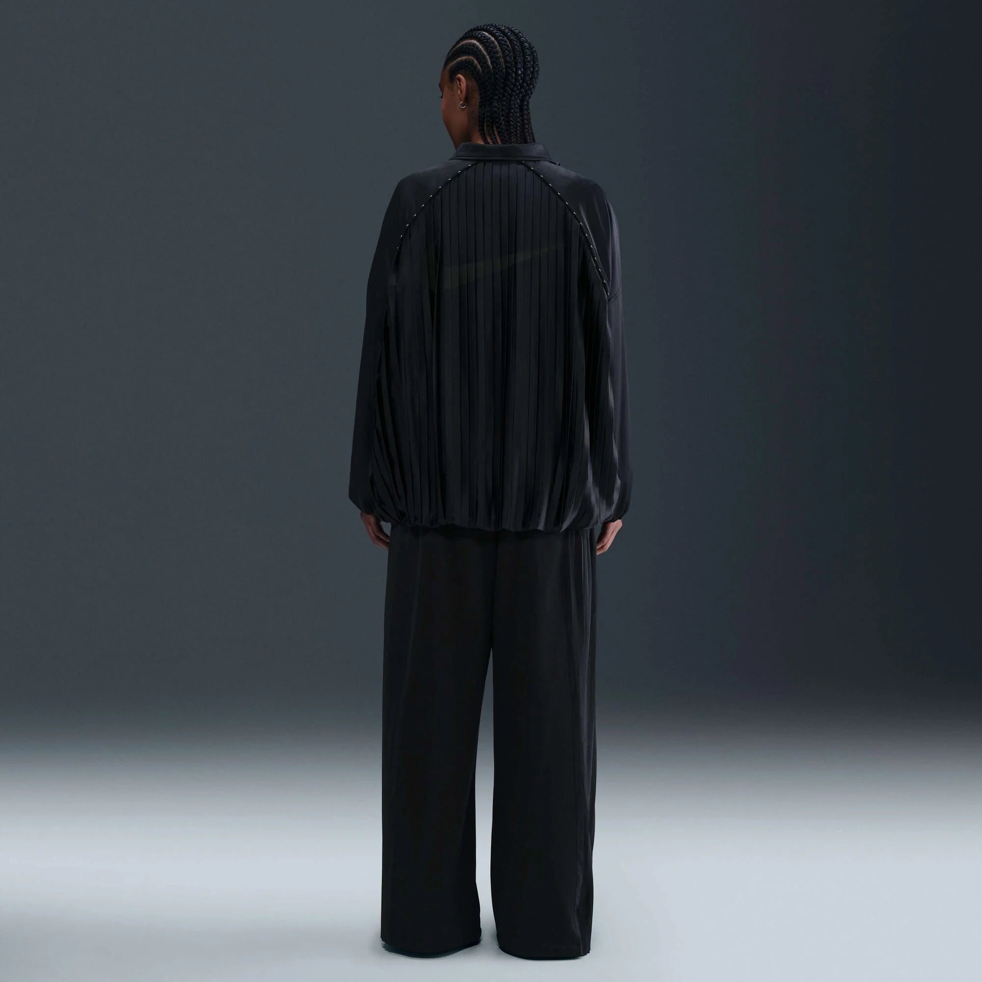 Дамски панталон Nike Sportswear Pleated Trousers - Airhouse