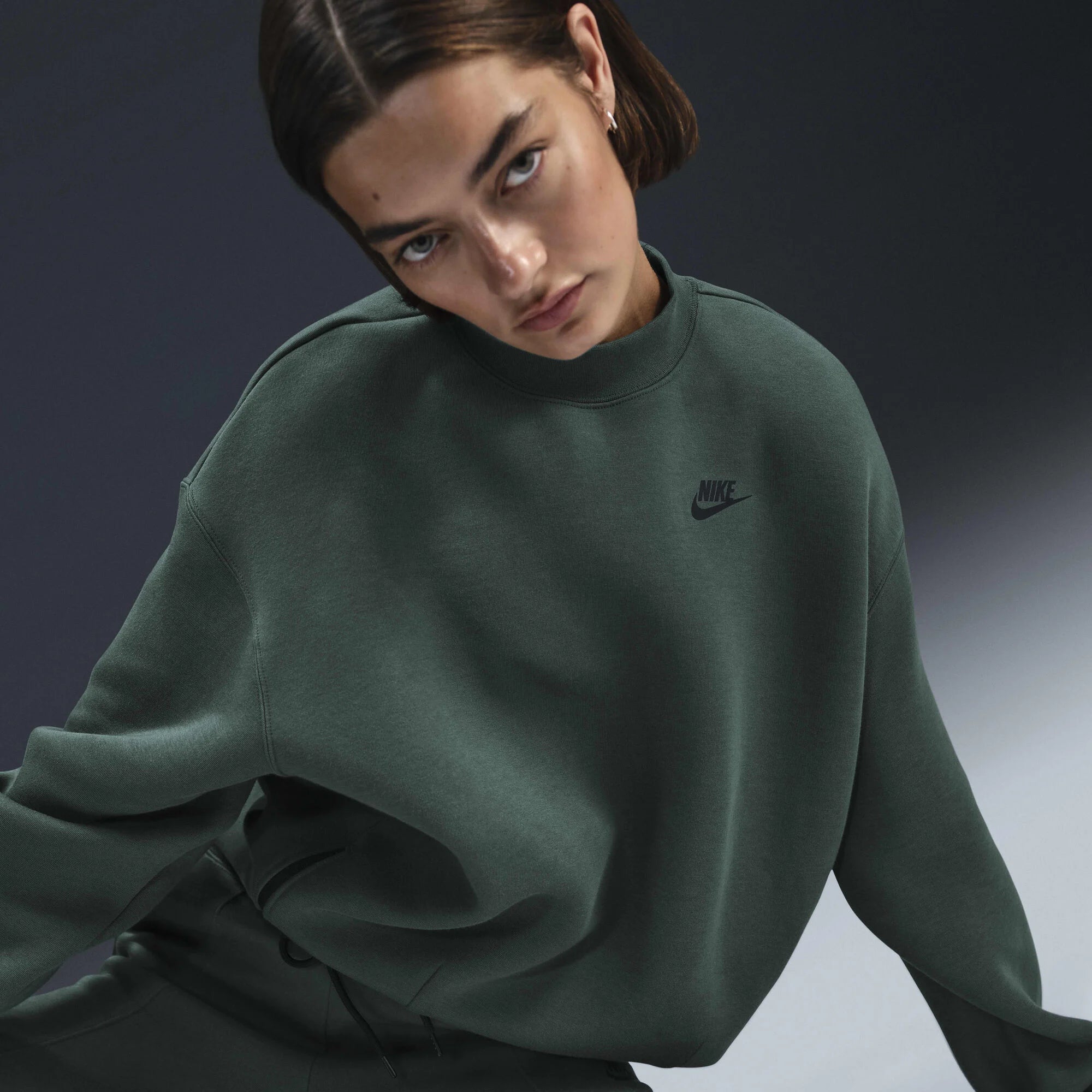 Дамски суитшърт Nike Tech Fleece Oversized Sweatshirt - Airhouse