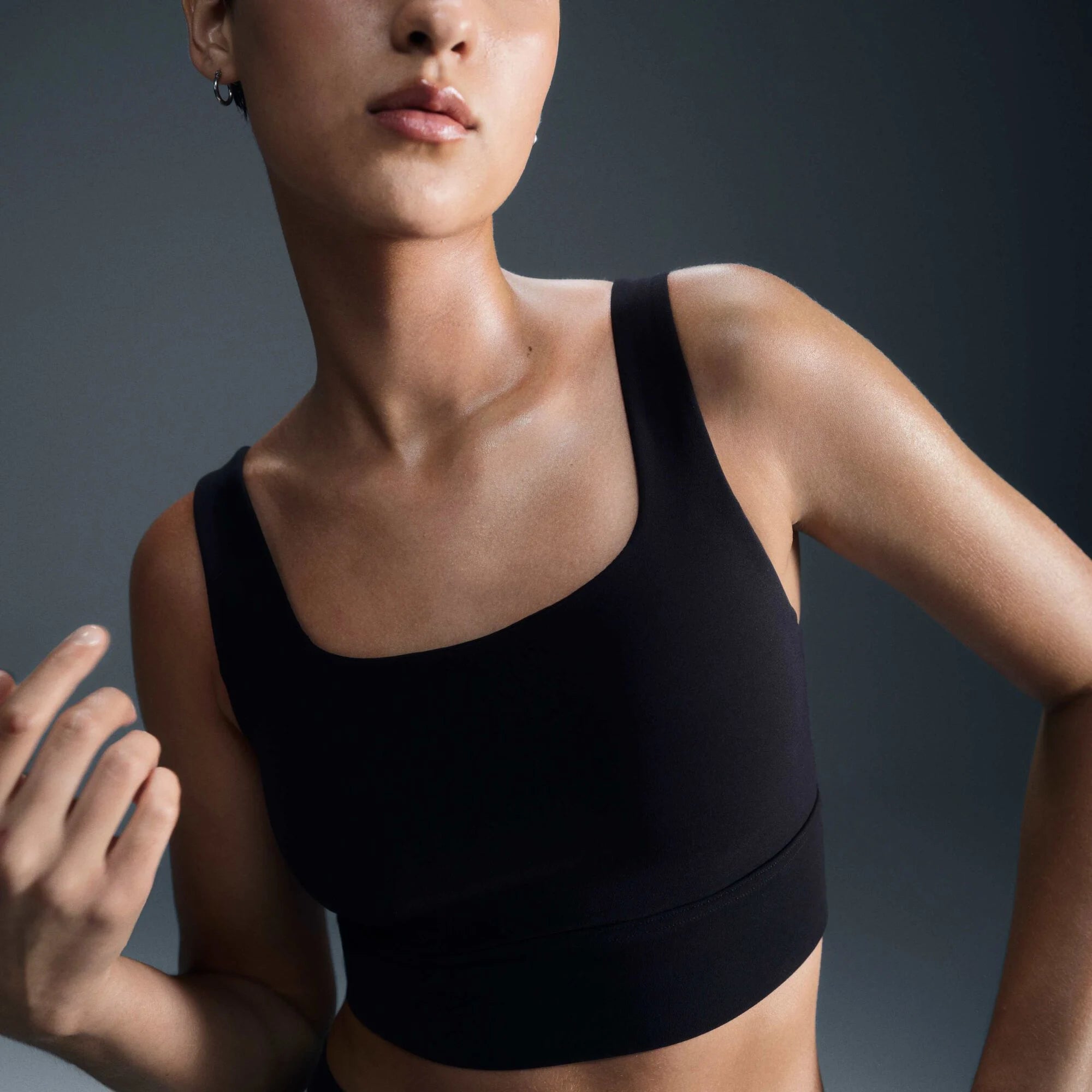 Дамско бюстие Nike Zenvy Padded Longline Sports Bra - Airhouse
