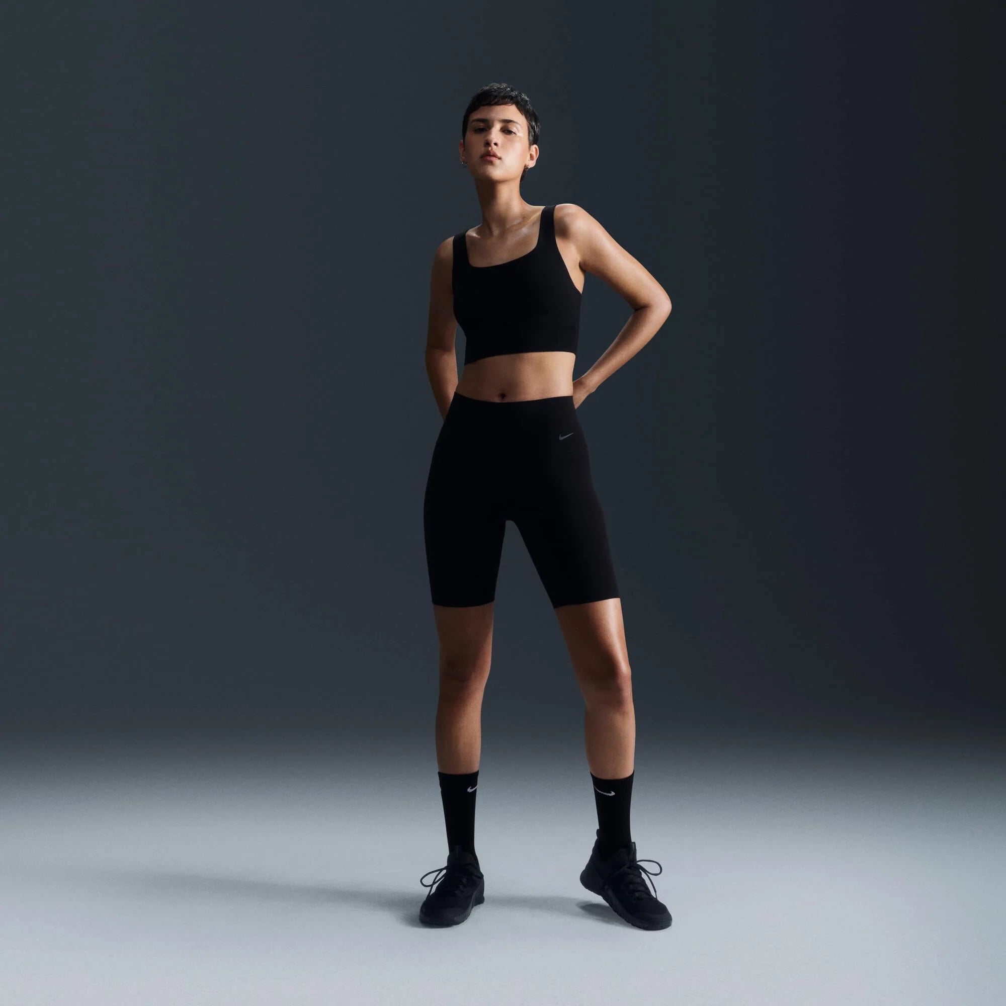 Дамско бюстие Nike Zenvy Padded Longline Sports Bra - Airhouse