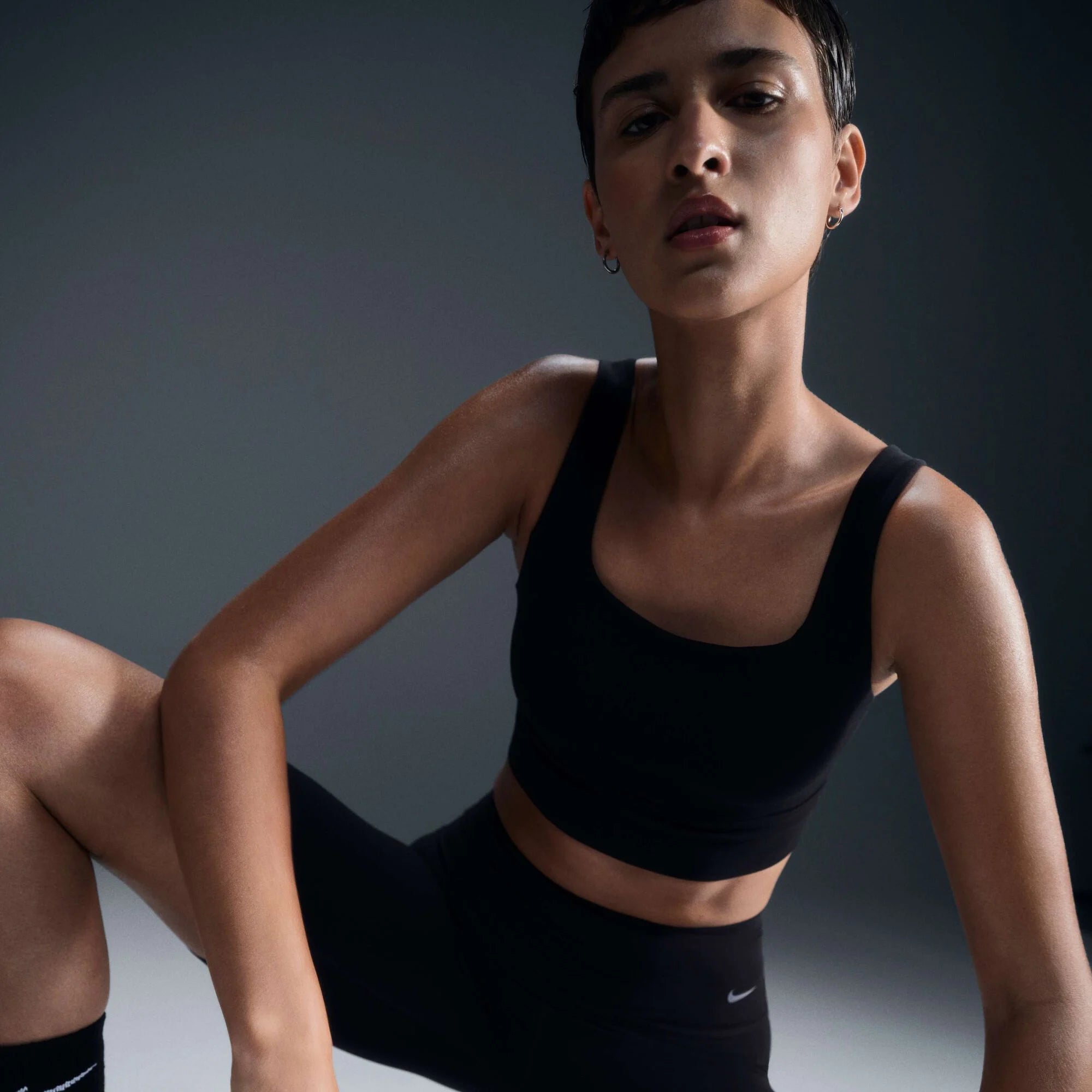 Дамско бюстие Nike Zenvy Padded Longline Sports Bra - Airhouse