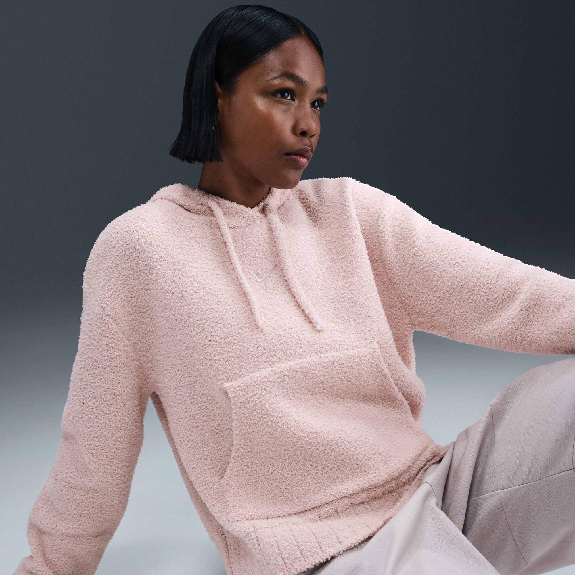Дамско худи Nike Phoenix Cosy Bouclé Hoodie - Airhouse