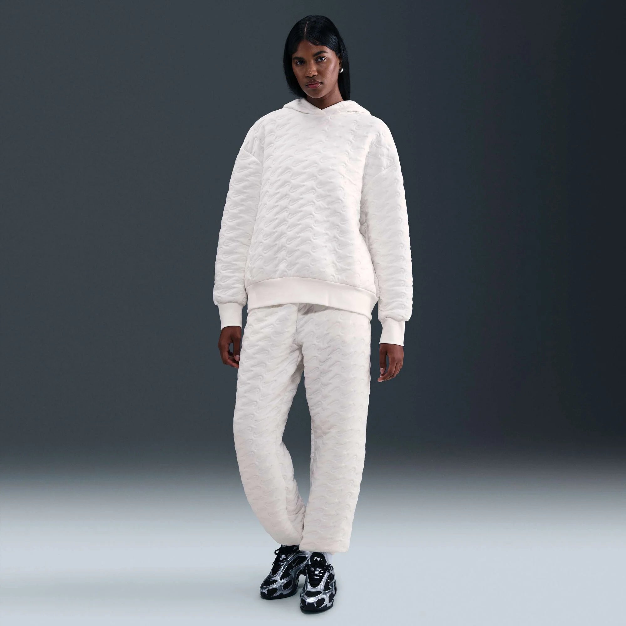 Дамско худи Nike Phoenix Fleece Jacquard Hoodie - Airhouse