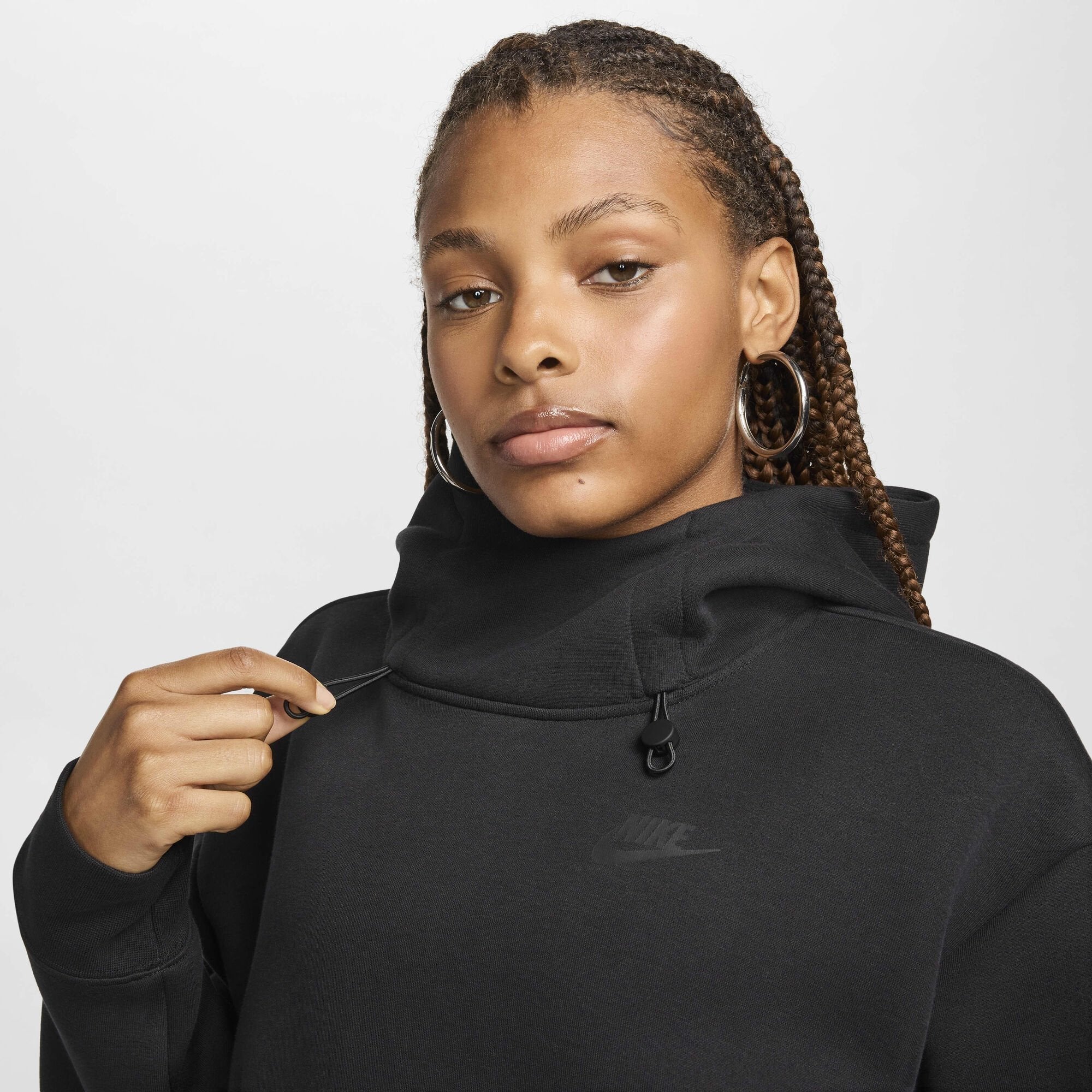 Дамско худи Nike Tech Fleece Oversized Hoodie - Airhouse