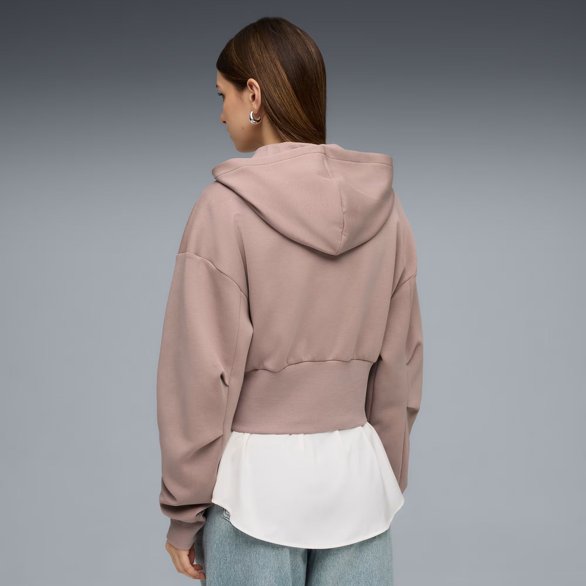 Дамско худи Puma Pumatech Sense Hoodie - 634571-88 отзад