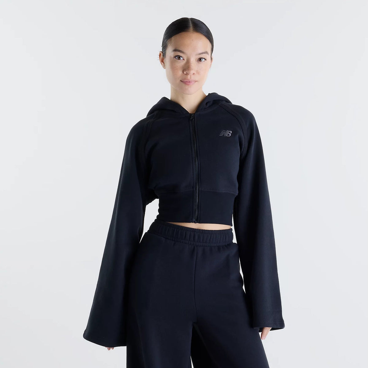 Дамско яке New Balance Brushed Coastal Fleece Full Zip Jacket - WJ62Q0WVBK