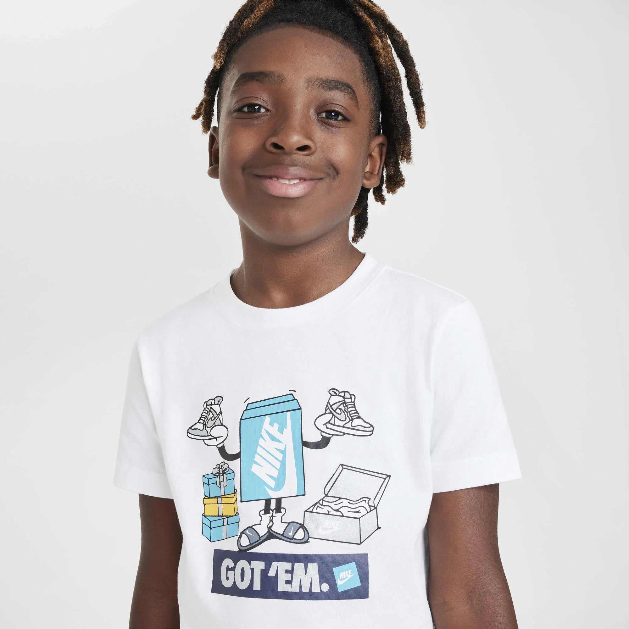 Детска тениска Nike Boxy Got Em T-Shirt - Airhouse