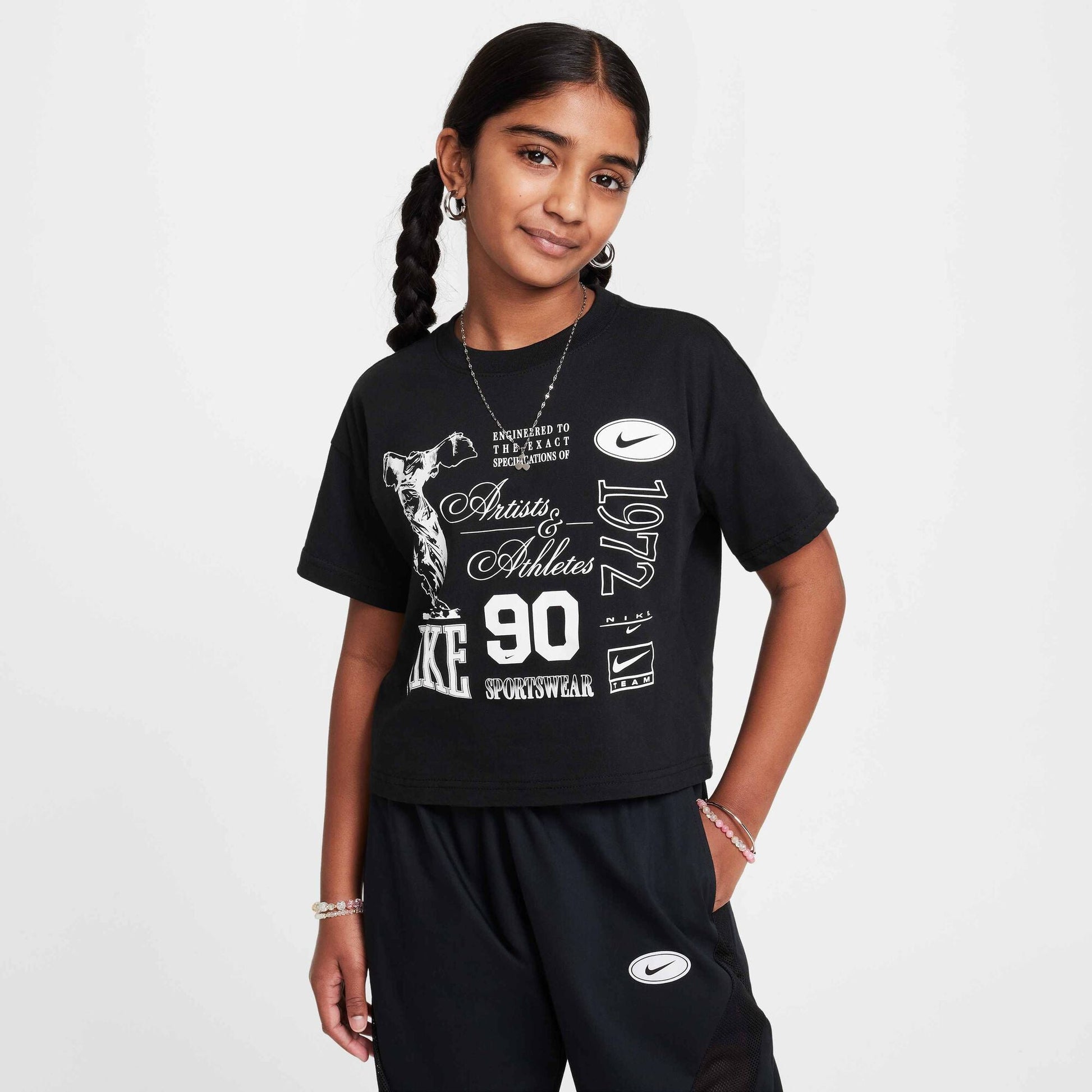 Детска тениска Nike Sportswear Dance Tee - Airhouse