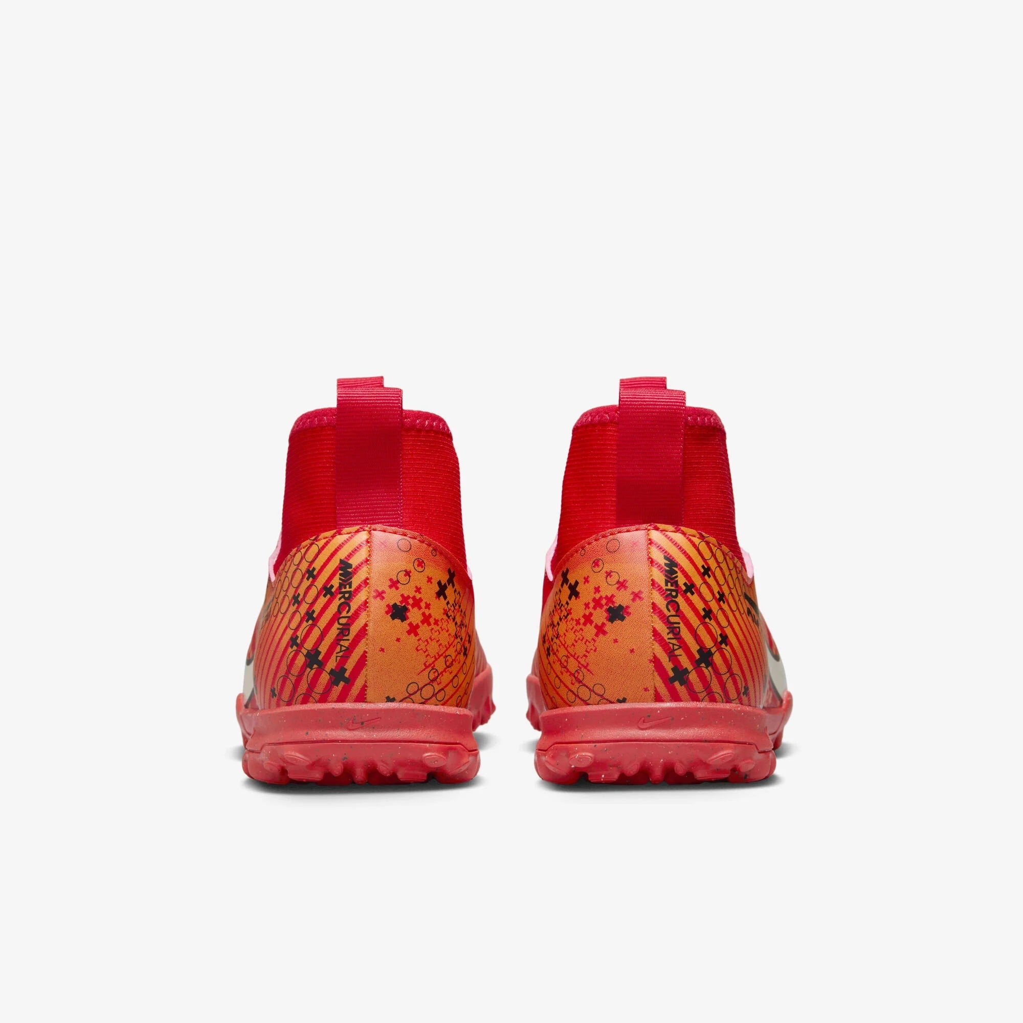 Детски футболни обувки Nike Jr. Superfly 9 Academy Mercurial Dream Speed TF - FJ0349-600 отзад