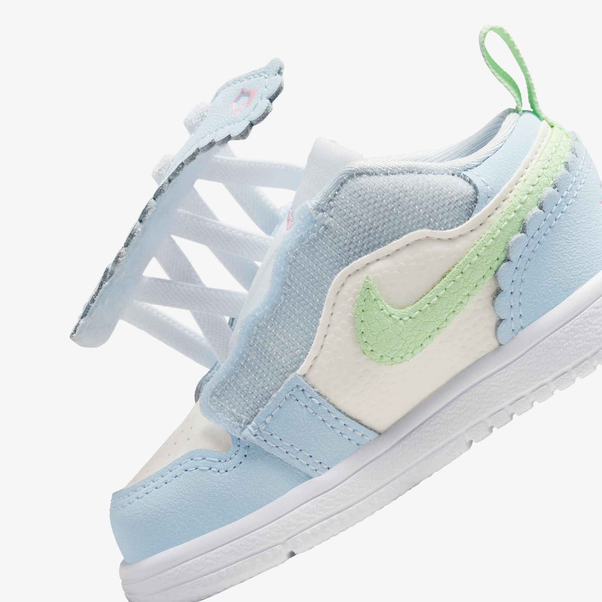 Детски кецове Jordan 1 Low Alt SE (TD) - IB7120-403 детайл велкро