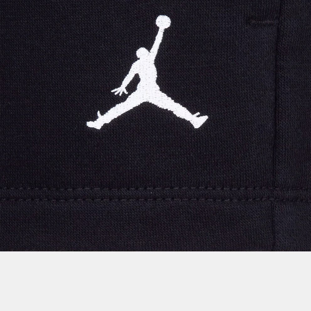 Детски къс панталон Jordan Brooklyn Shorts - 45D754-023 детайл лого
