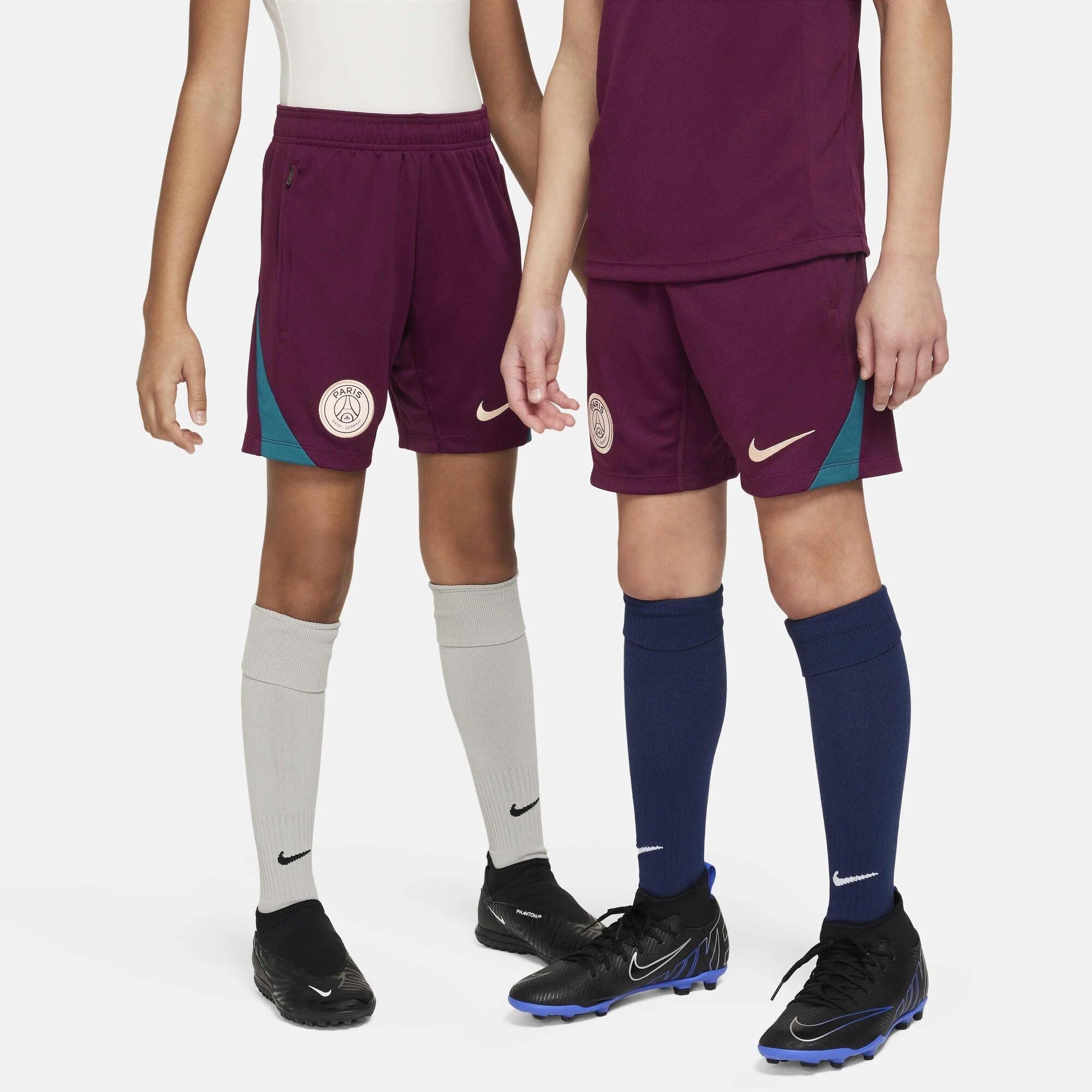Детски къс панталон Nike PSG Strike Dri-FIT Dri-FIT Football Knit Shorts - FN9954-610