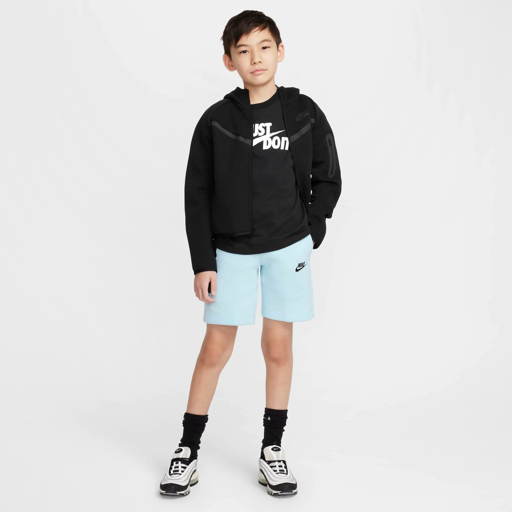 Детски къс панталон Nike Tech Fleece Shorts - Airhouse