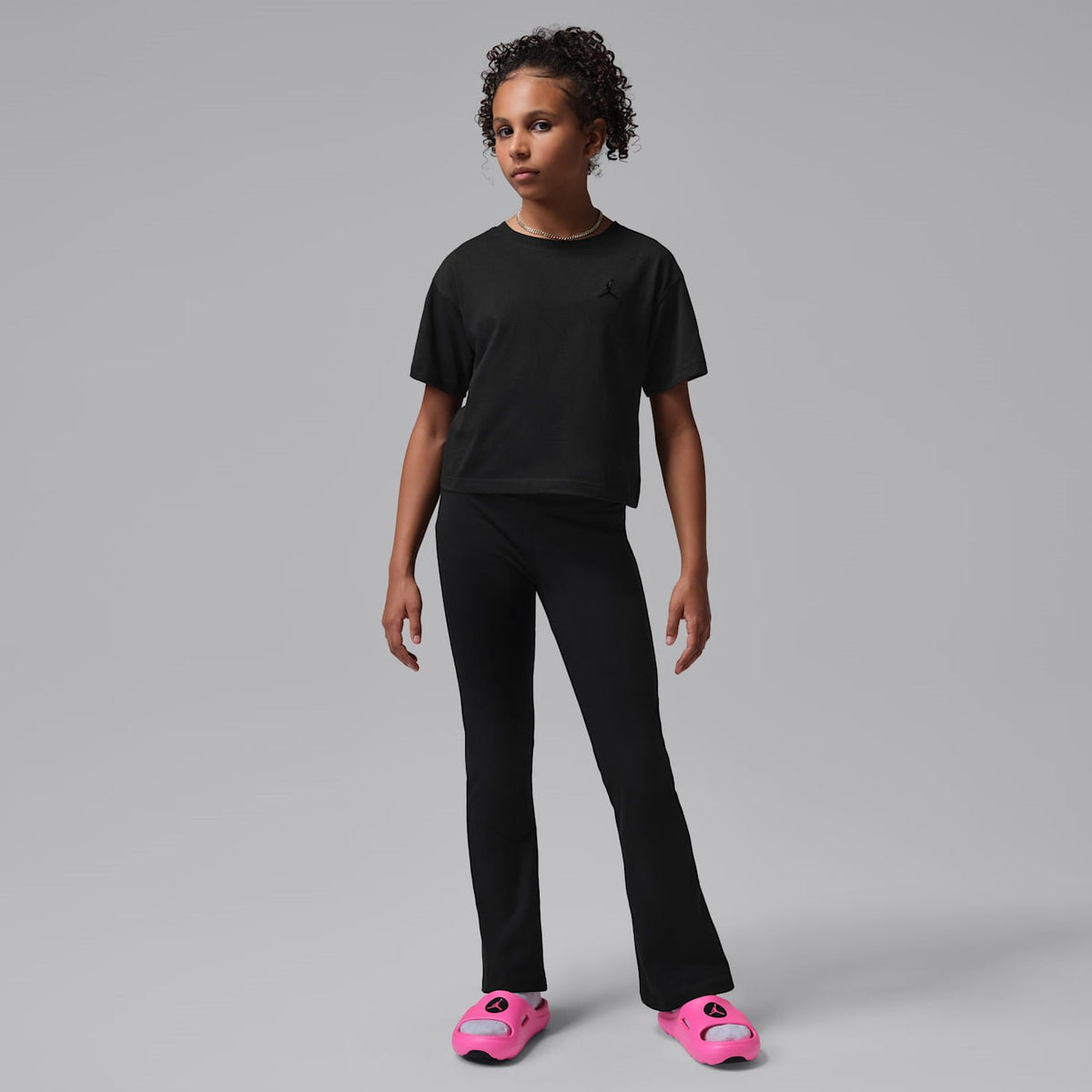 Детски панталон Jordan Flared Leggings - 45G059-023 модел отпред