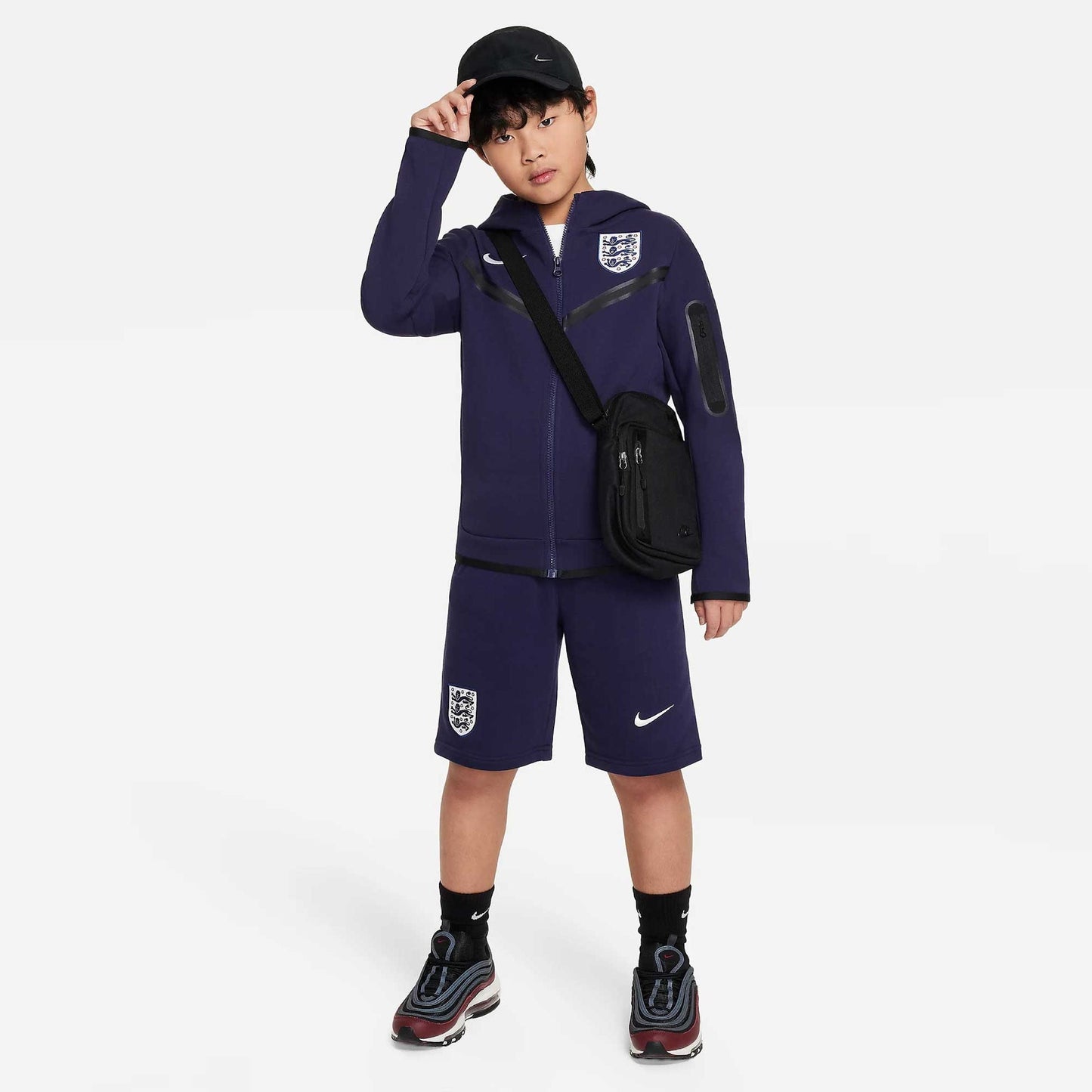 Детско худи Nike England Tech Fleece Hoodie - Airhouse