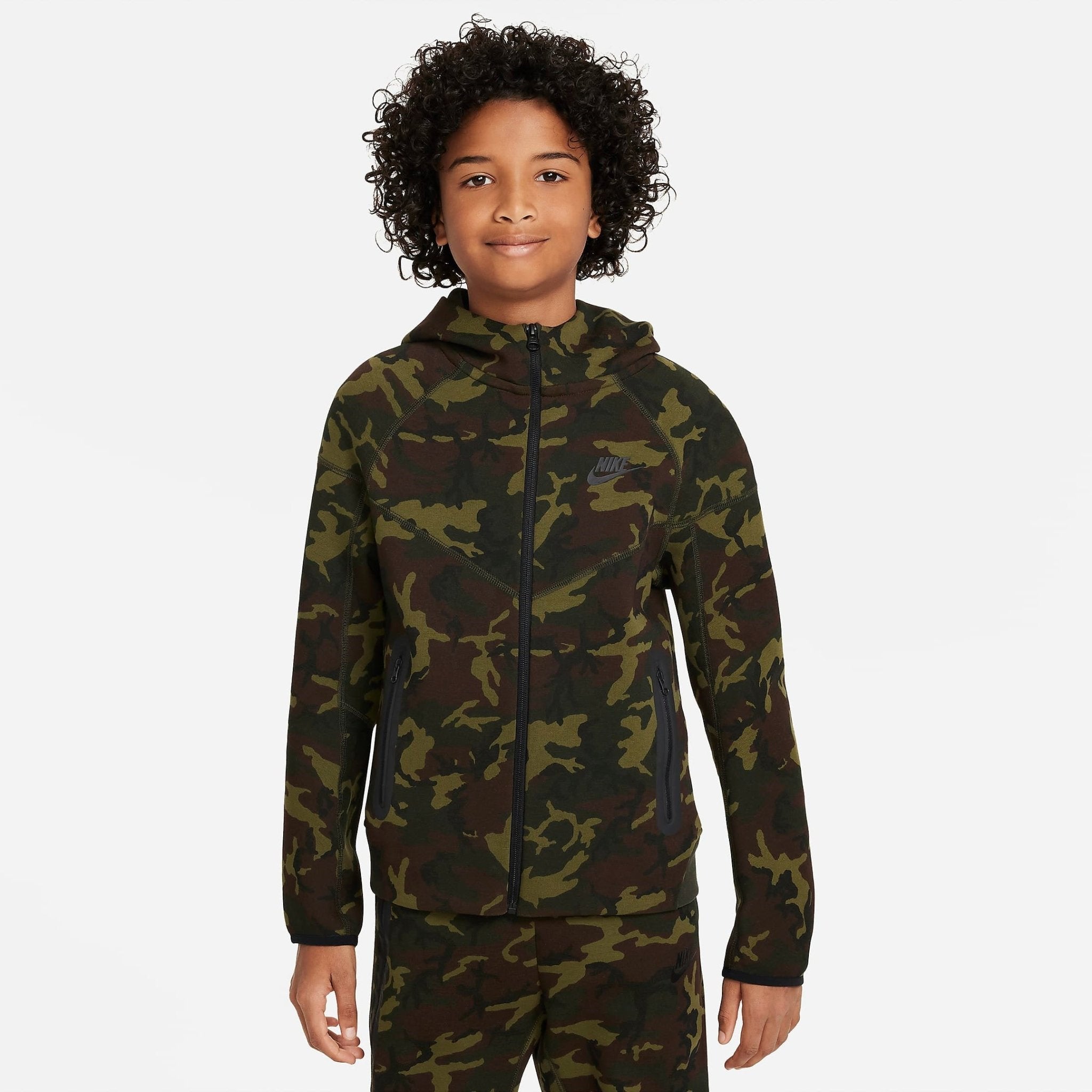 Детско худи Nike Tech Fleece Camo Hoodie - Airhouse