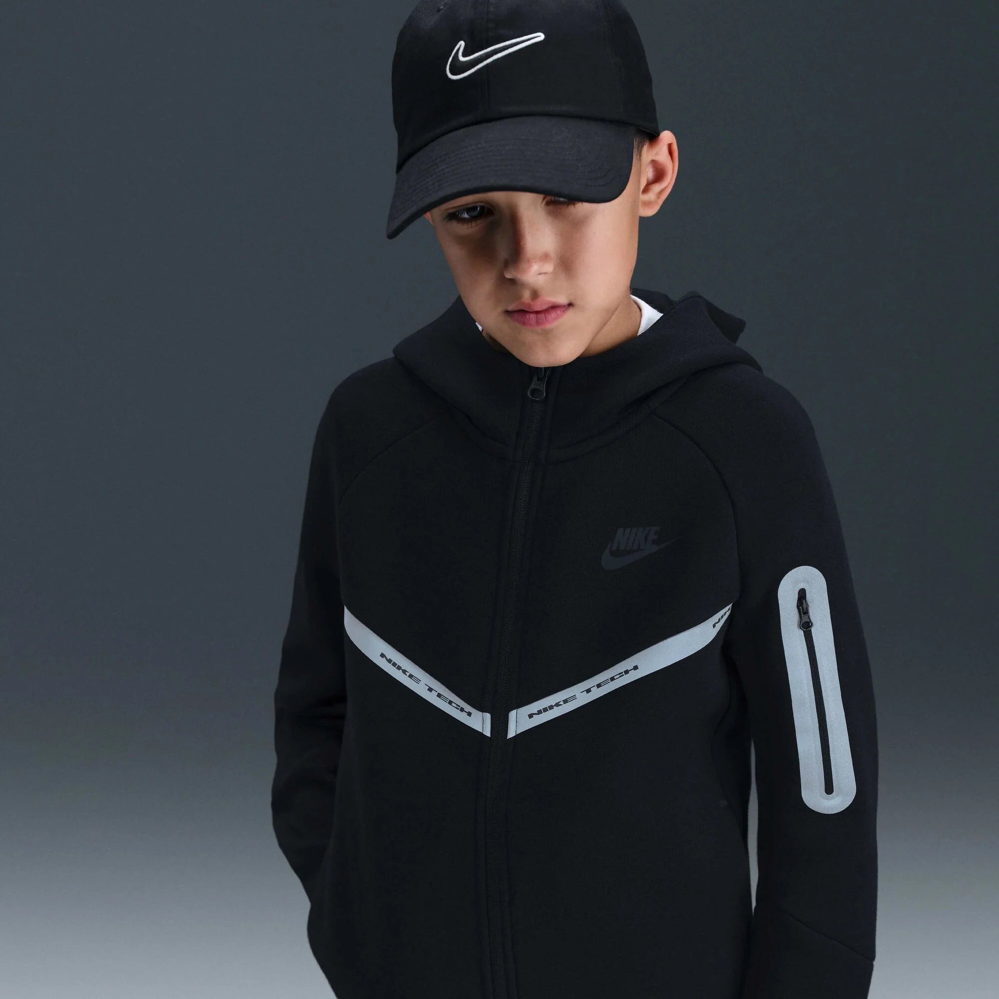 Детско худи Nike Tech Fleece Reflective Hoodie - Airhouse
