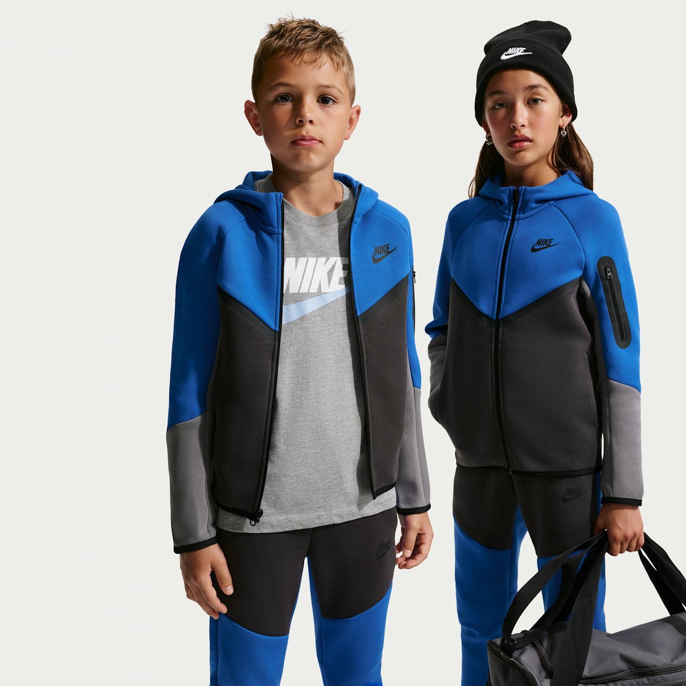 Детско худи Nike Sportswear Tech Fleece Full-Zip Hoodie – HV5867-481