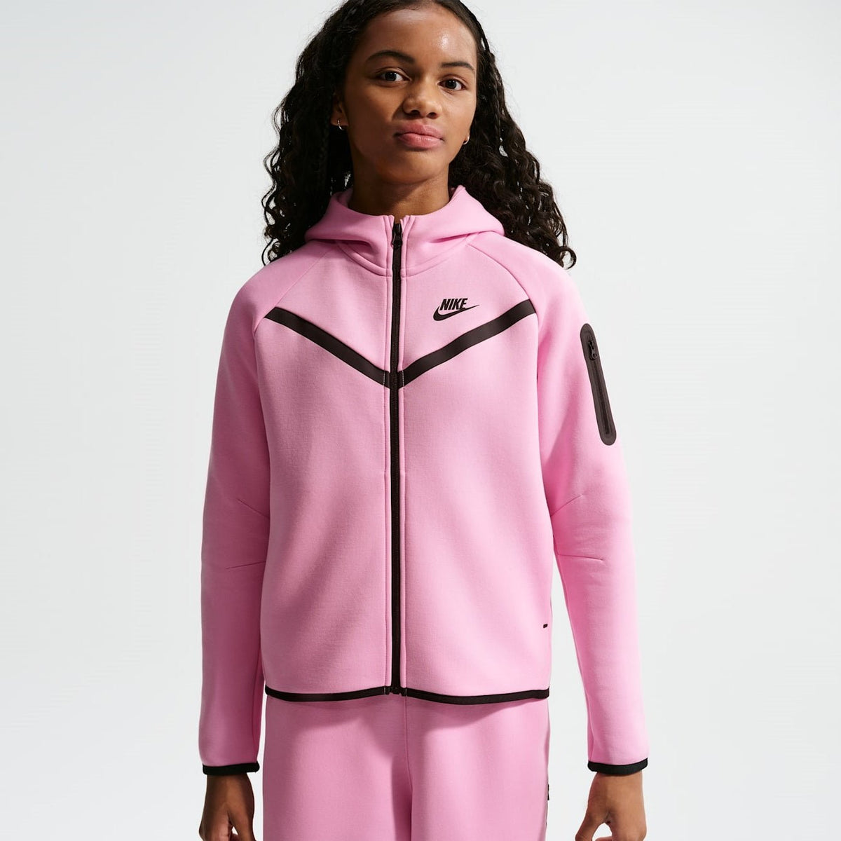 Детско худи Nike Sportswear Tech Fleece Full-Zip Hoodie - HV8695-621