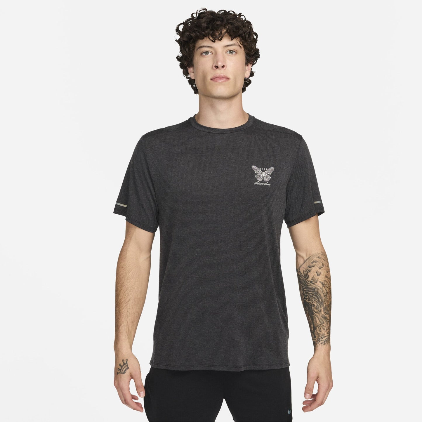 Мъжка тениска Nike Rise 365 Running Division T-Shirt FN3980 - 010 - Airhouse