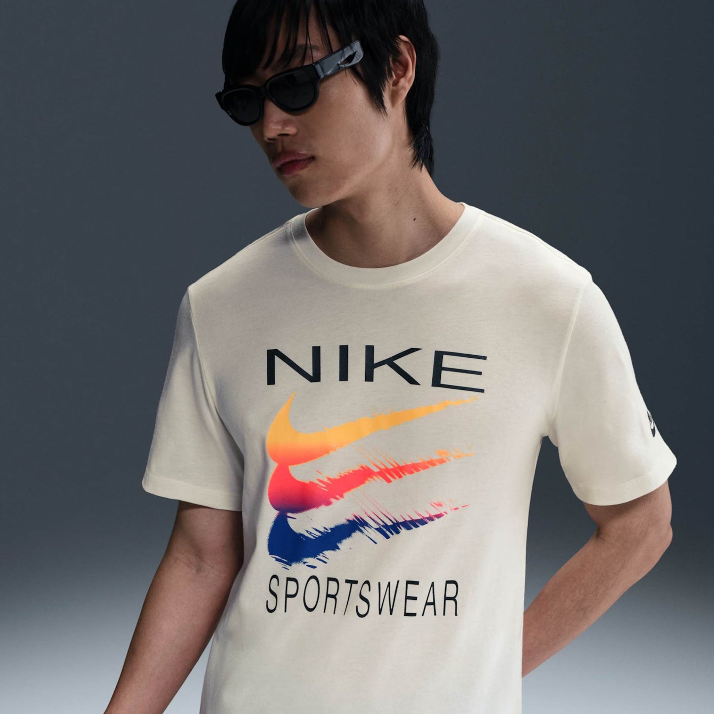Мъжка тениска Nike Triple Swoosh T-shirt - Airhouse