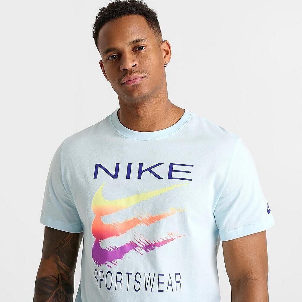 Мъжка тениска Nike Triple Swoosh T-shirt - Airhouse