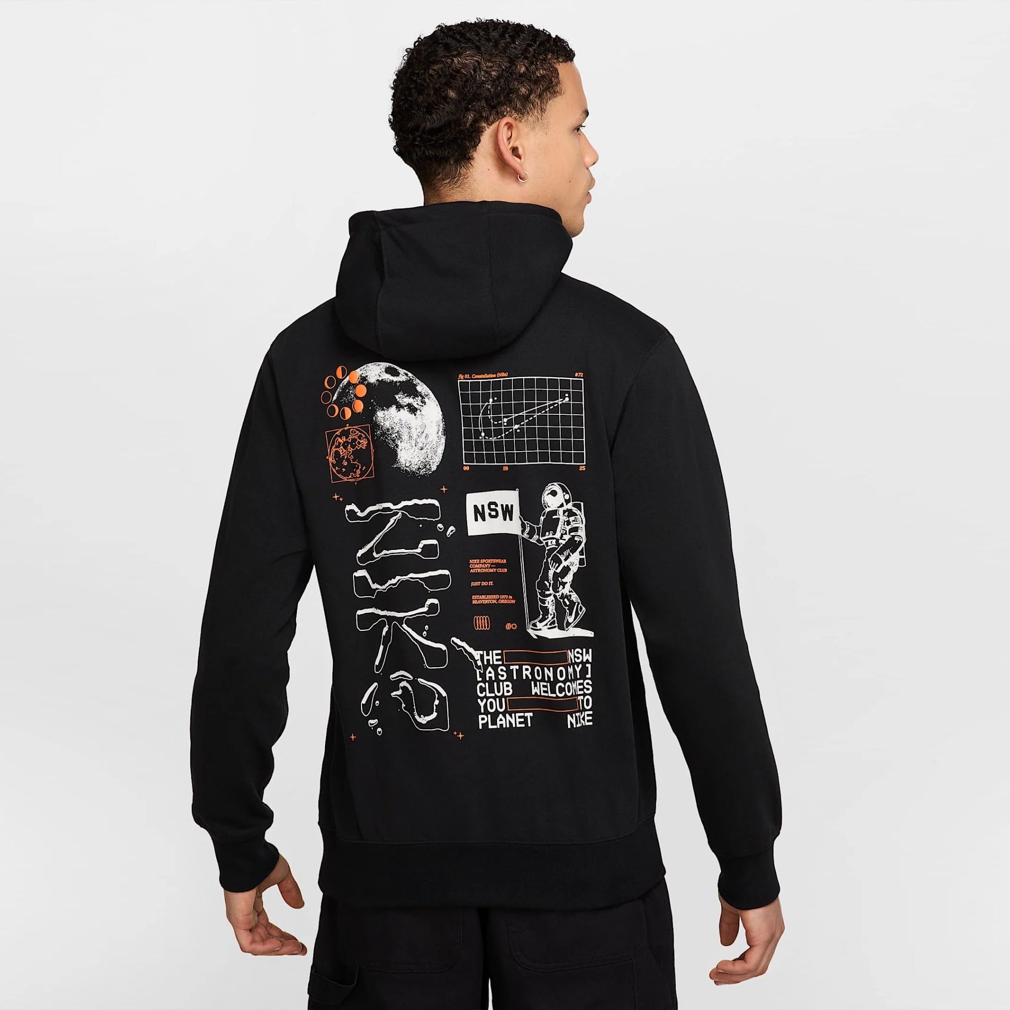 Мъжко худи Nike Club Moon Hoodie - Airhouse