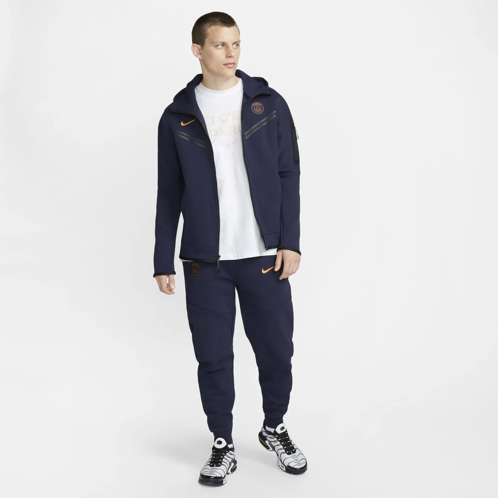 Мъжко худи Nike PSG Tech Fleece Hoodie - Airhouse